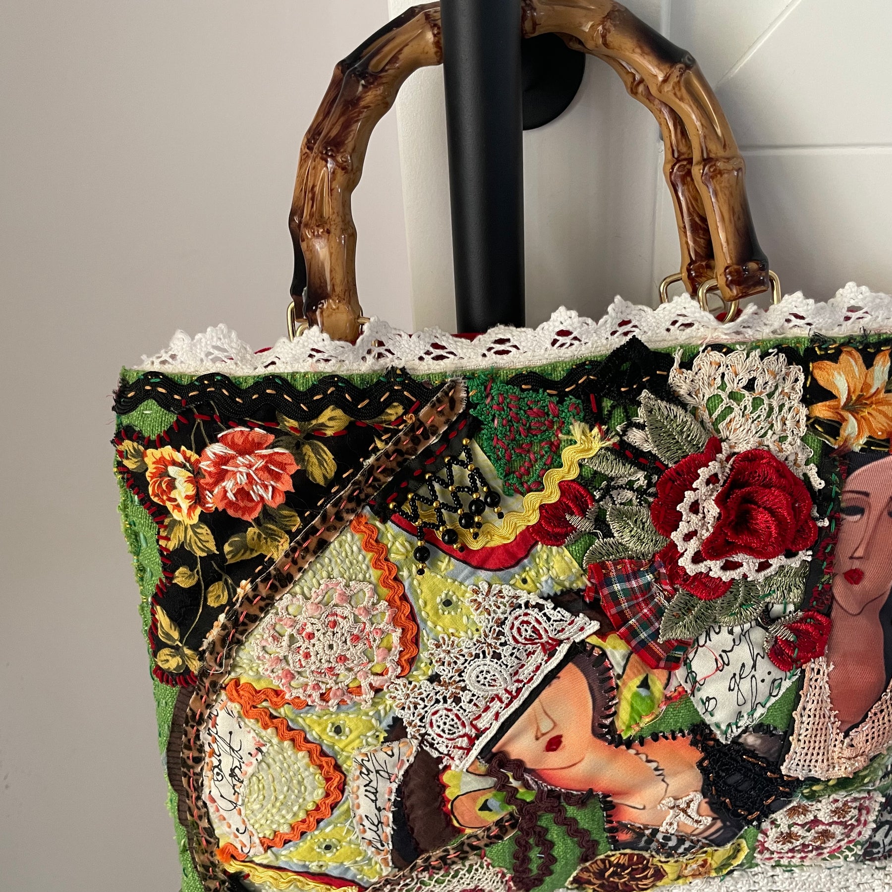 Madam Huber vintage bespoke bag