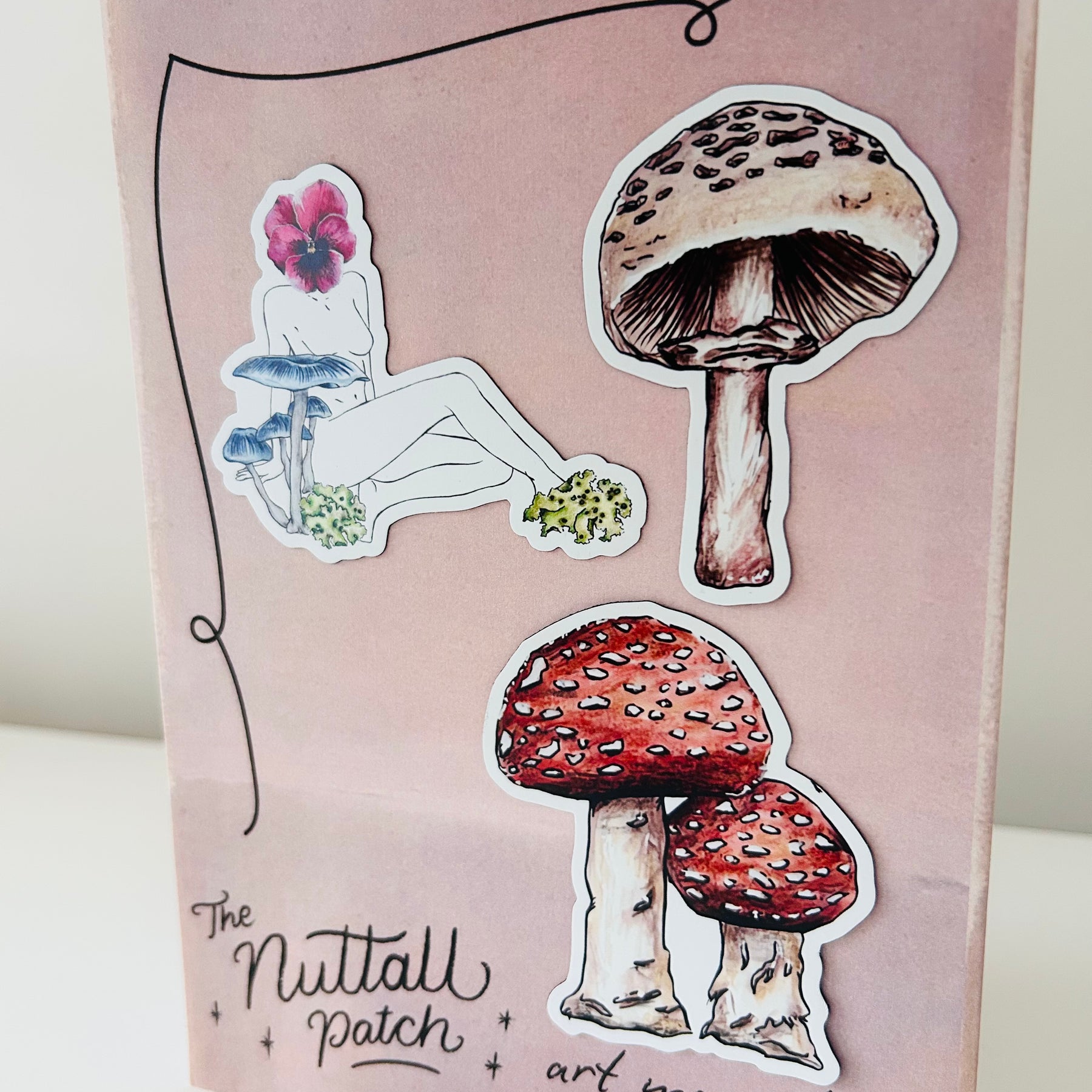 Art Magnet Set - Fungi is Female II