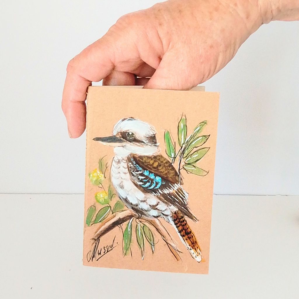 Kookaburra Handpainted Pocket Notebooks