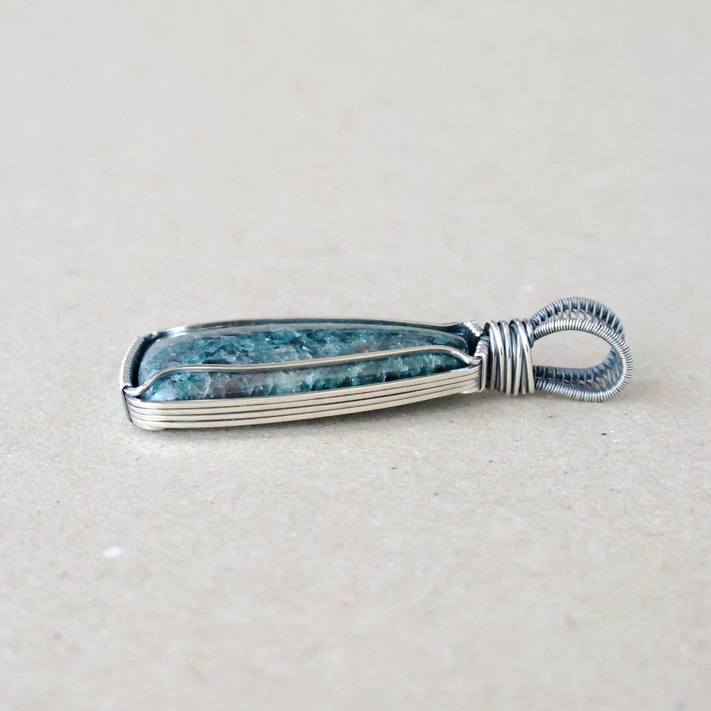 Handcrafted Apatite Pendant - Talisman of Inspiration