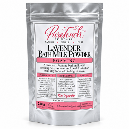 Foaming Lavender Bath Milk Powder 230g