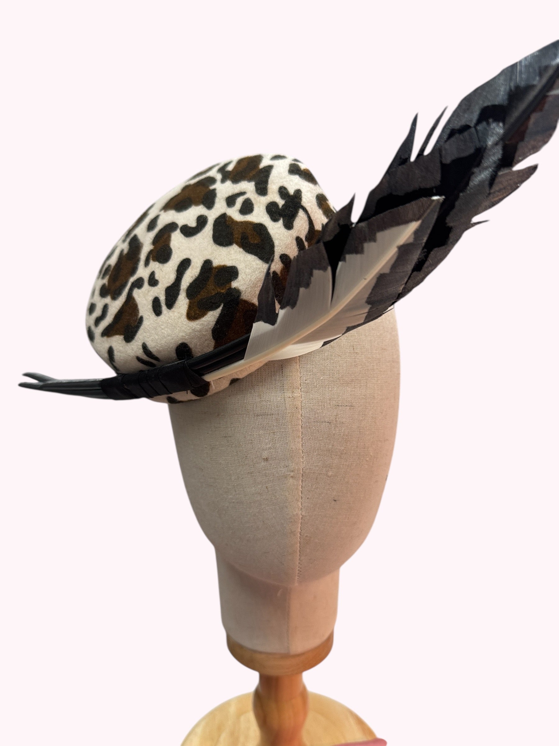 Winter Felt Fascinator