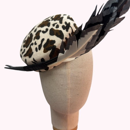 Winter Felt Fascinator
