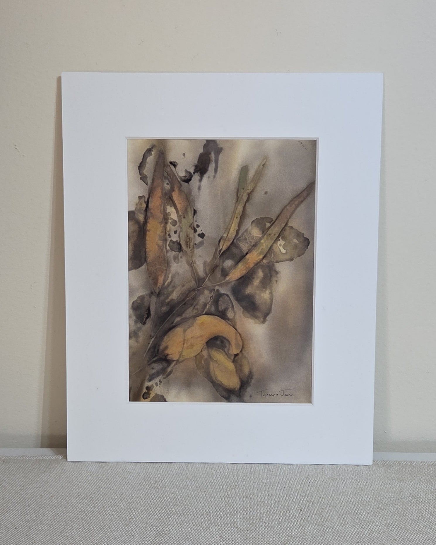 Autumn Ember ~ Original Artwork – Botanical Print & Watercolour