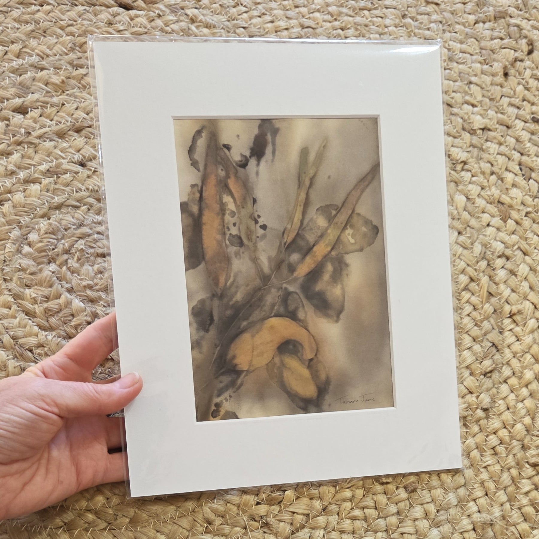 Autumn Ember ~ Original Artwork – Botanical Print & Watercolour