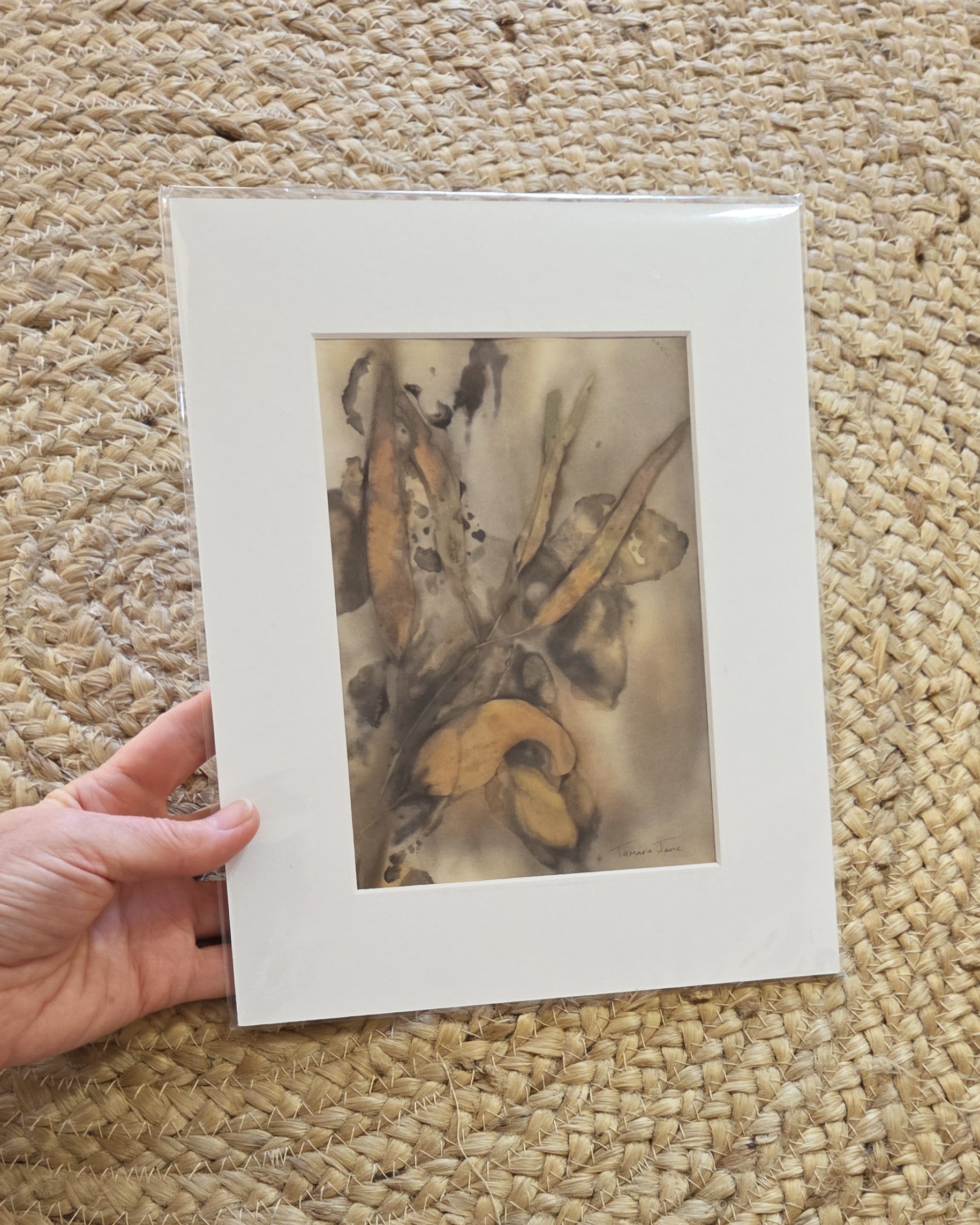 Autumn Ember ~ Original Artwork – Botanical Print & Watercolour
