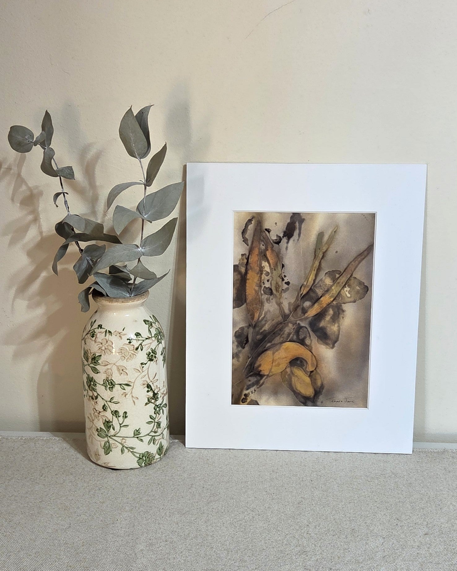 Autumn Ember ~ Original Artwork – Botanical Print & Watercolour