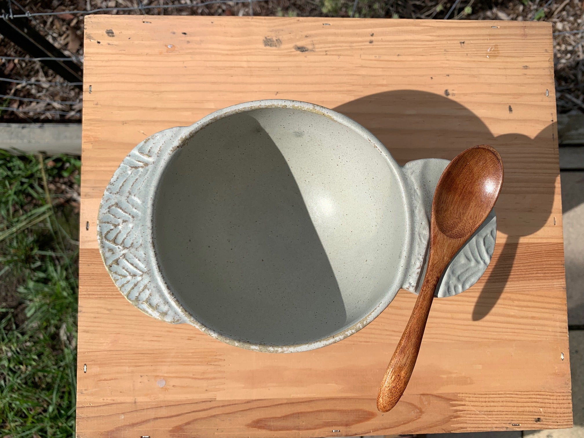 Morning Ritual Bowl - with handles and spoon
