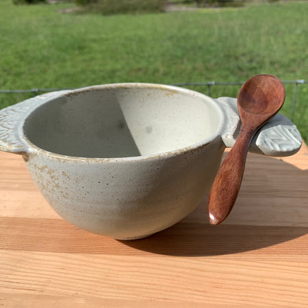 Morning Ritual Bowl - with handles and spoon