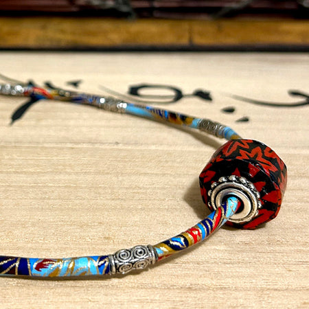 Necklaces Colourful Japanese Washi Paper