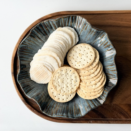 Textured Bowl | Denim Blue