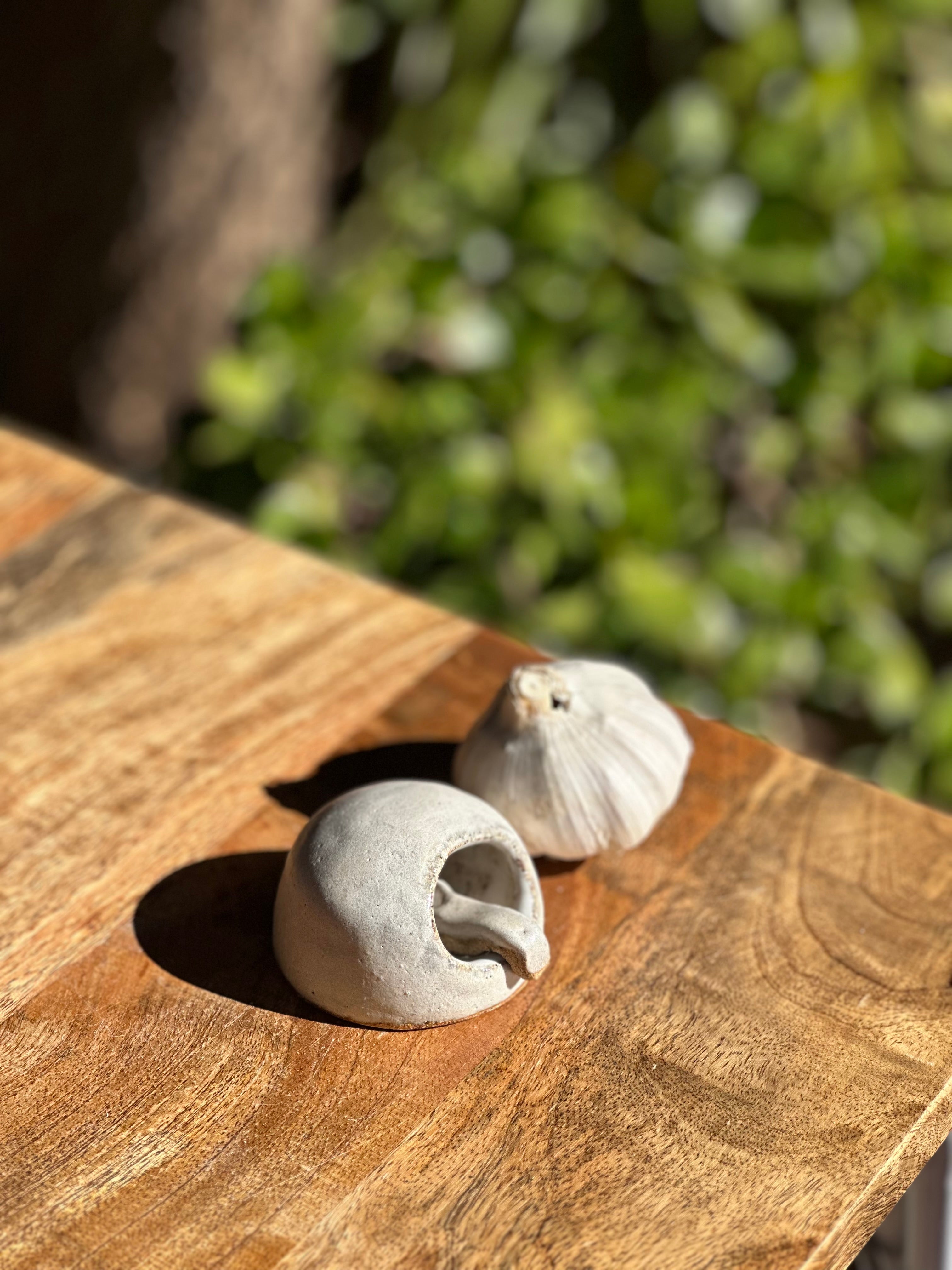 Pinch Of Salt Cellar - Handmade Ceramic salt/spice pot and spoon