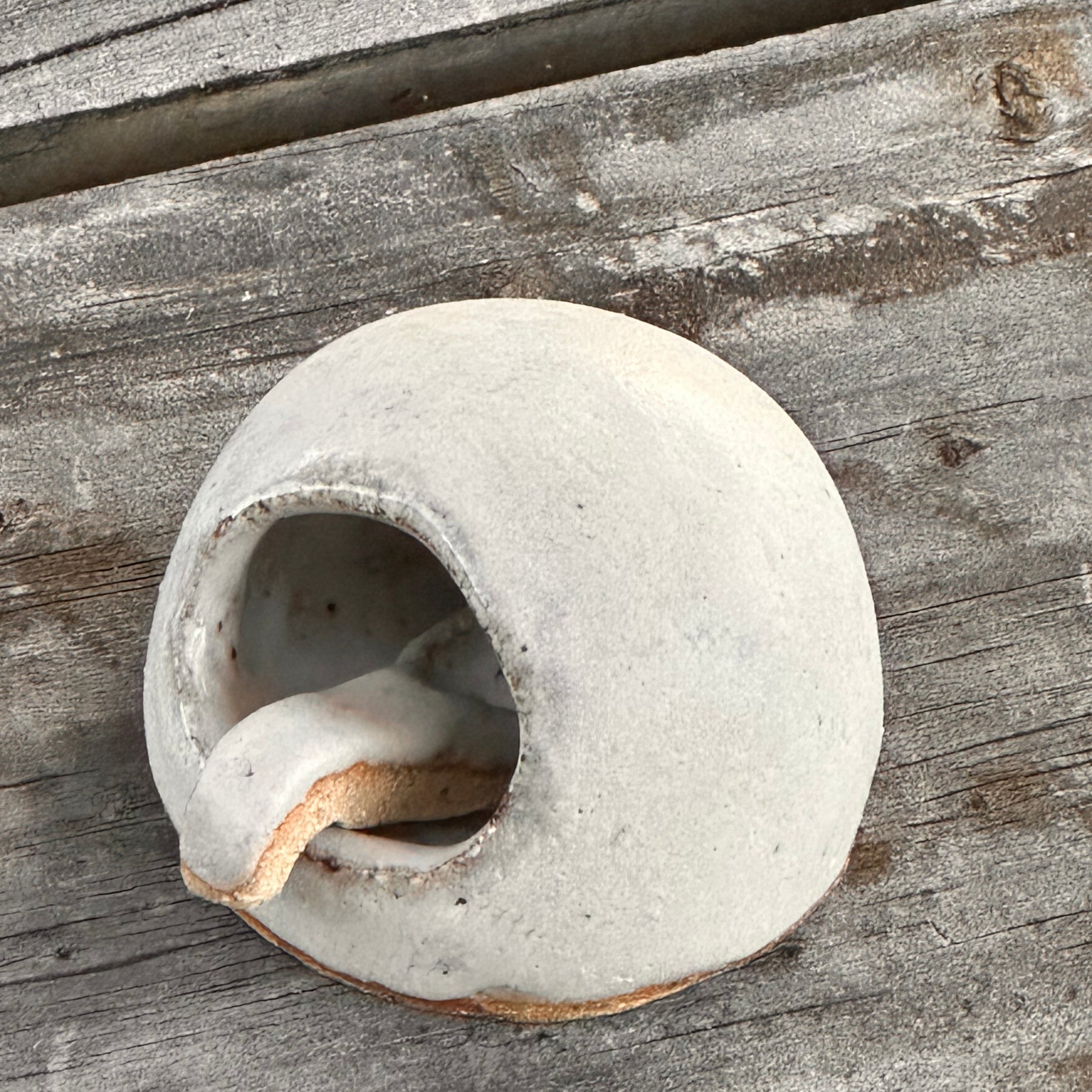 Pinch Of Salt Cellar - Handmade Ceramic salt/spice pot and spoon