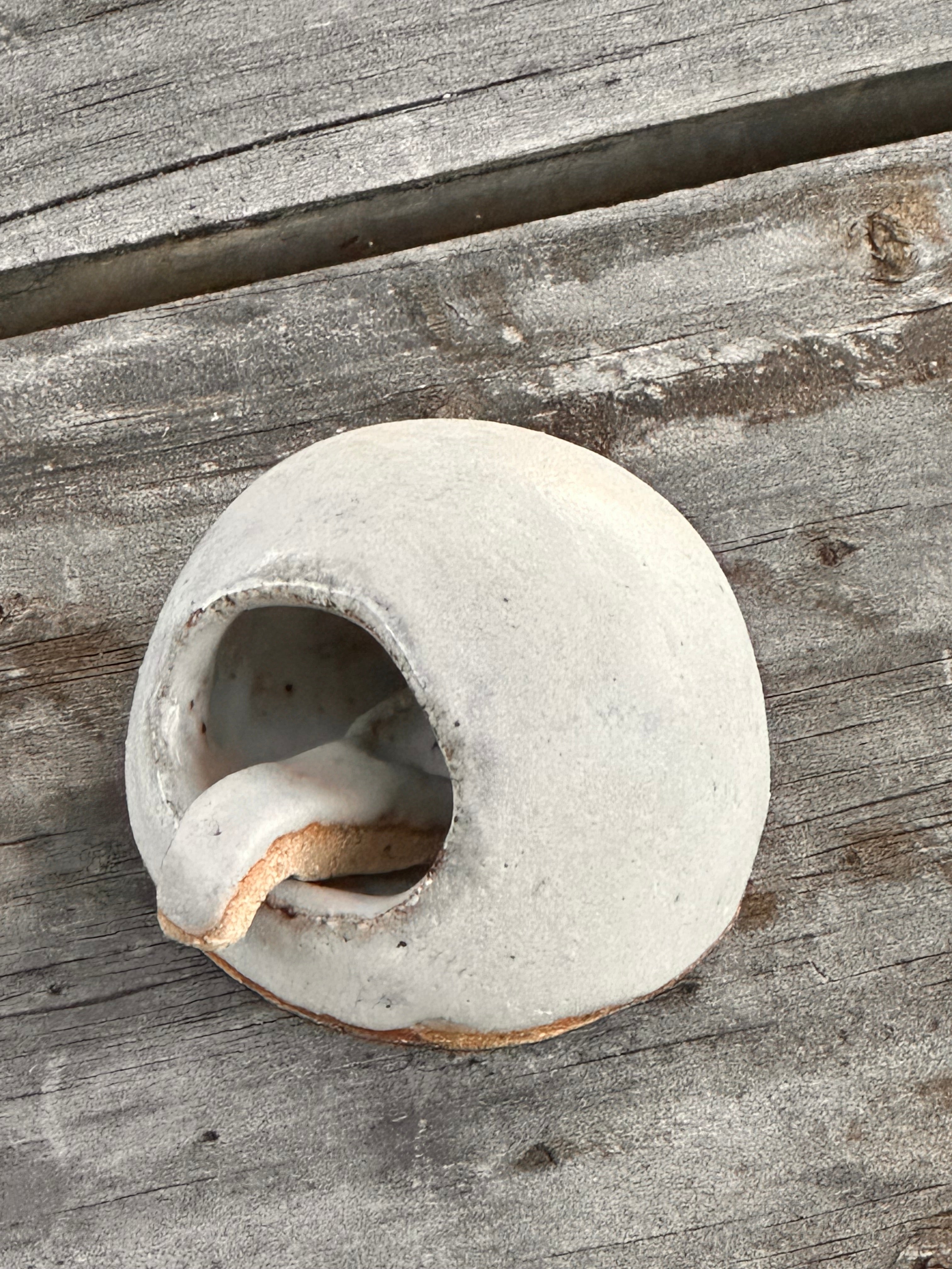 Pinch Of Salt Cellar - Handmade Ceramic salt/spice pot and spoon