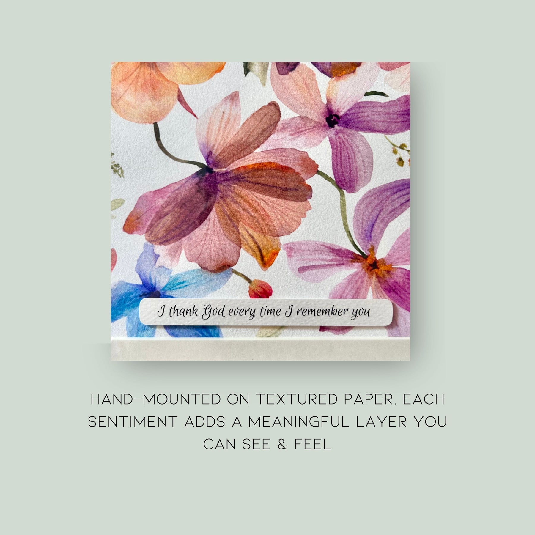 "Pressed Into Memory"| Archival Botanical Wall Art With Sentiment | Original Floral Watercolour Painting | A4 Print