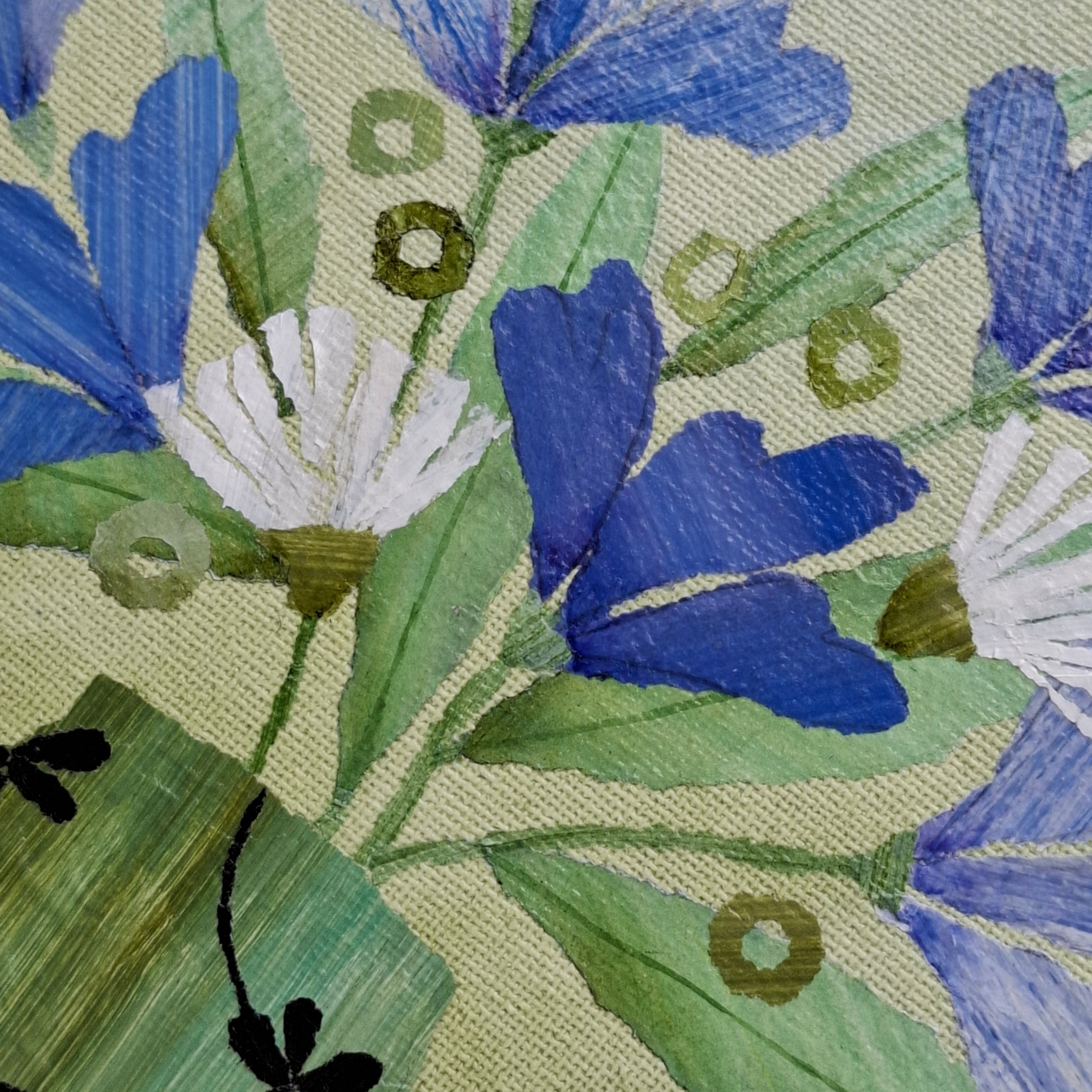 ORIGINAL ARTWORK - Spring Joy - 20cm x 20cm