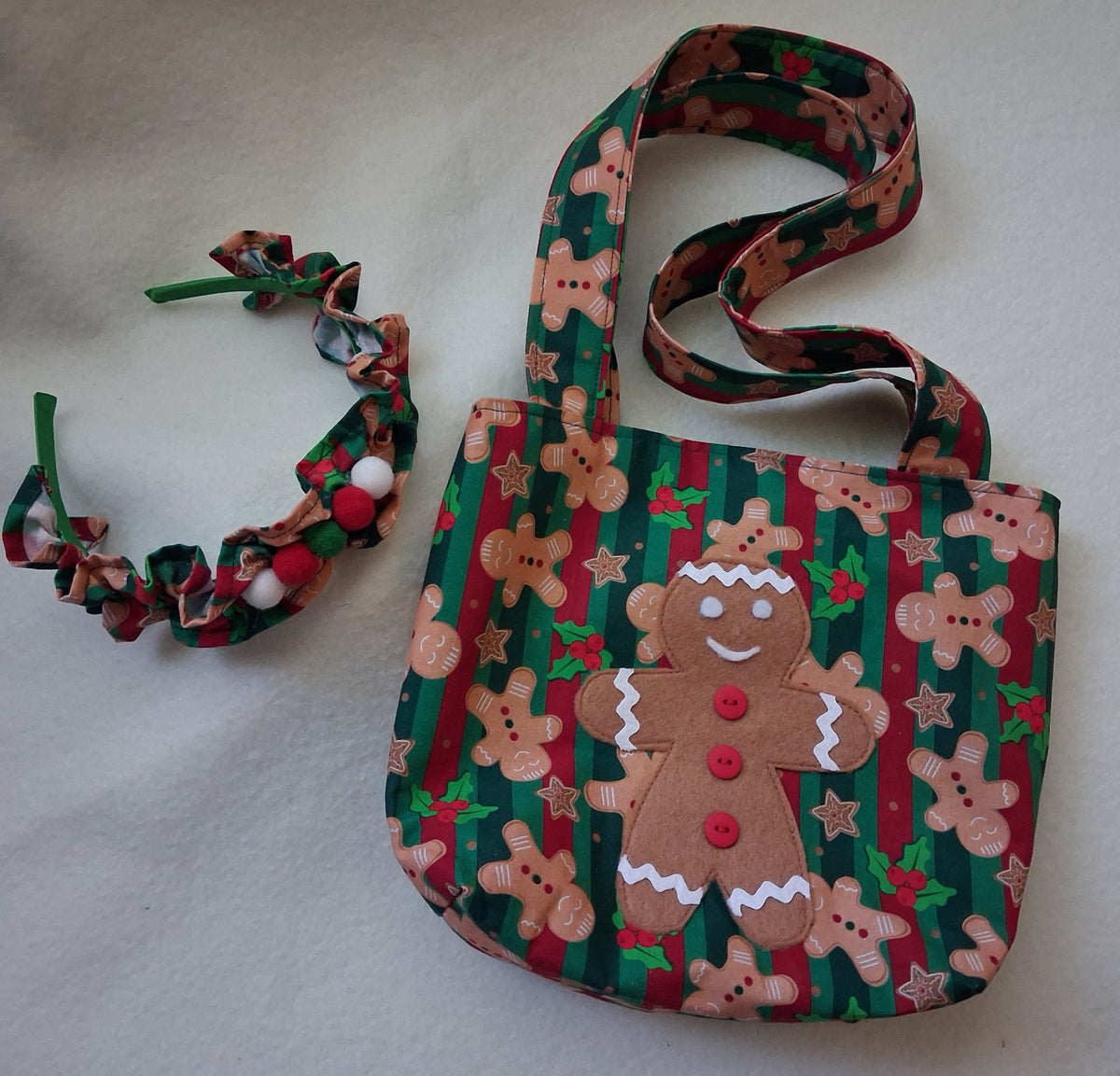 Children's Christmas Handbag & Headband
