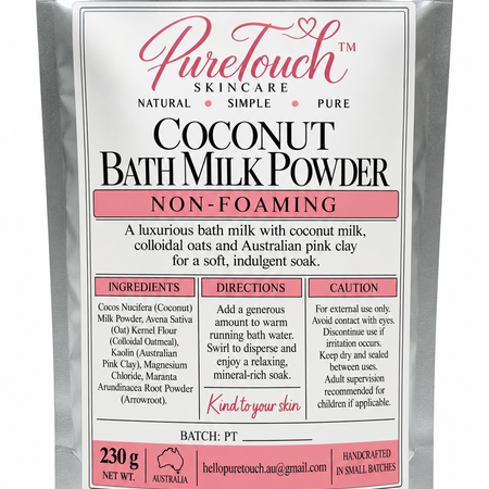 Coconut Bath Milk Powder Non-Foaming 230g