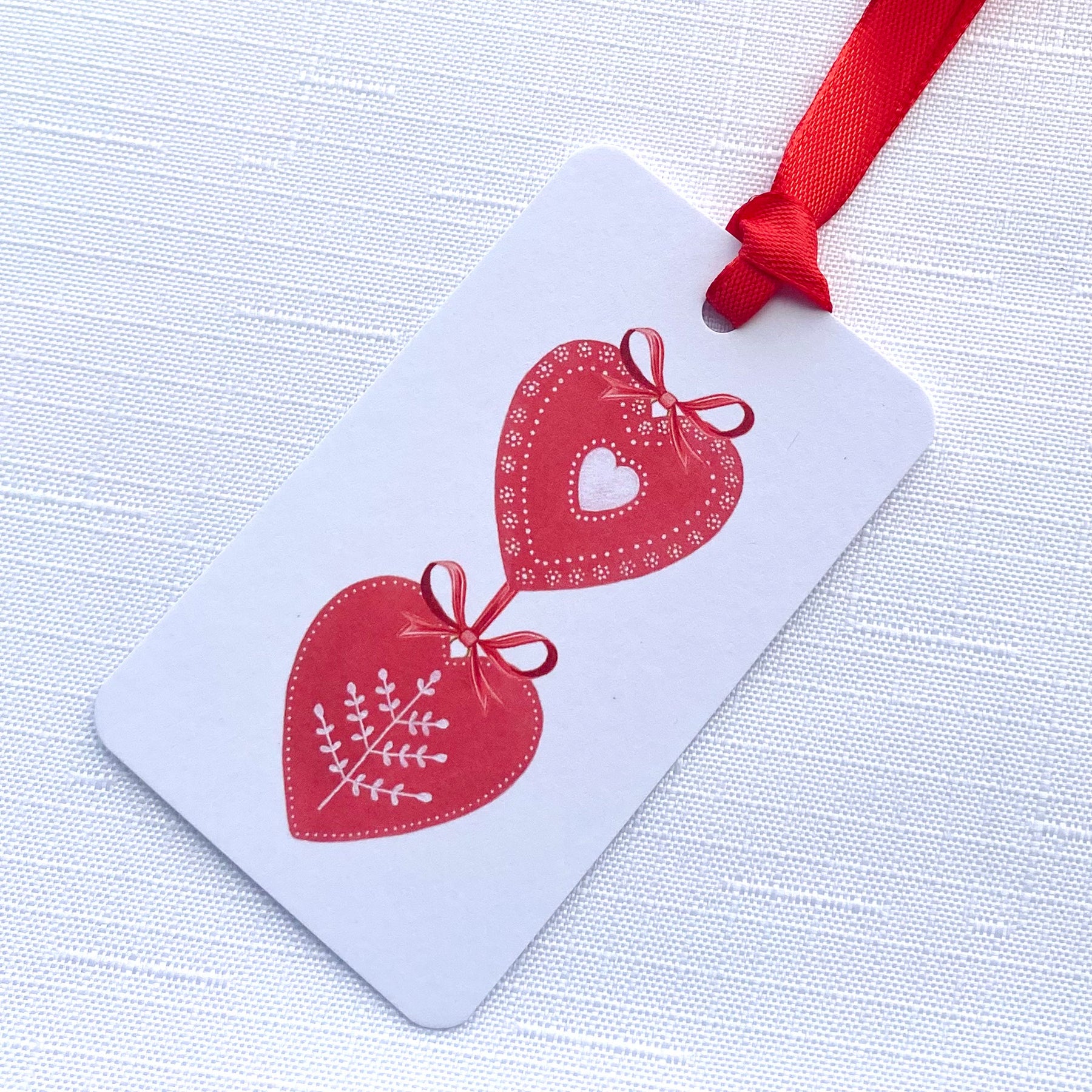 Gift Tags with Satin Ribbon