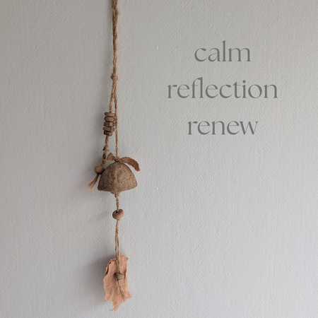 Handmade Ceramic Bell Set | Calm • Reflection • Renew