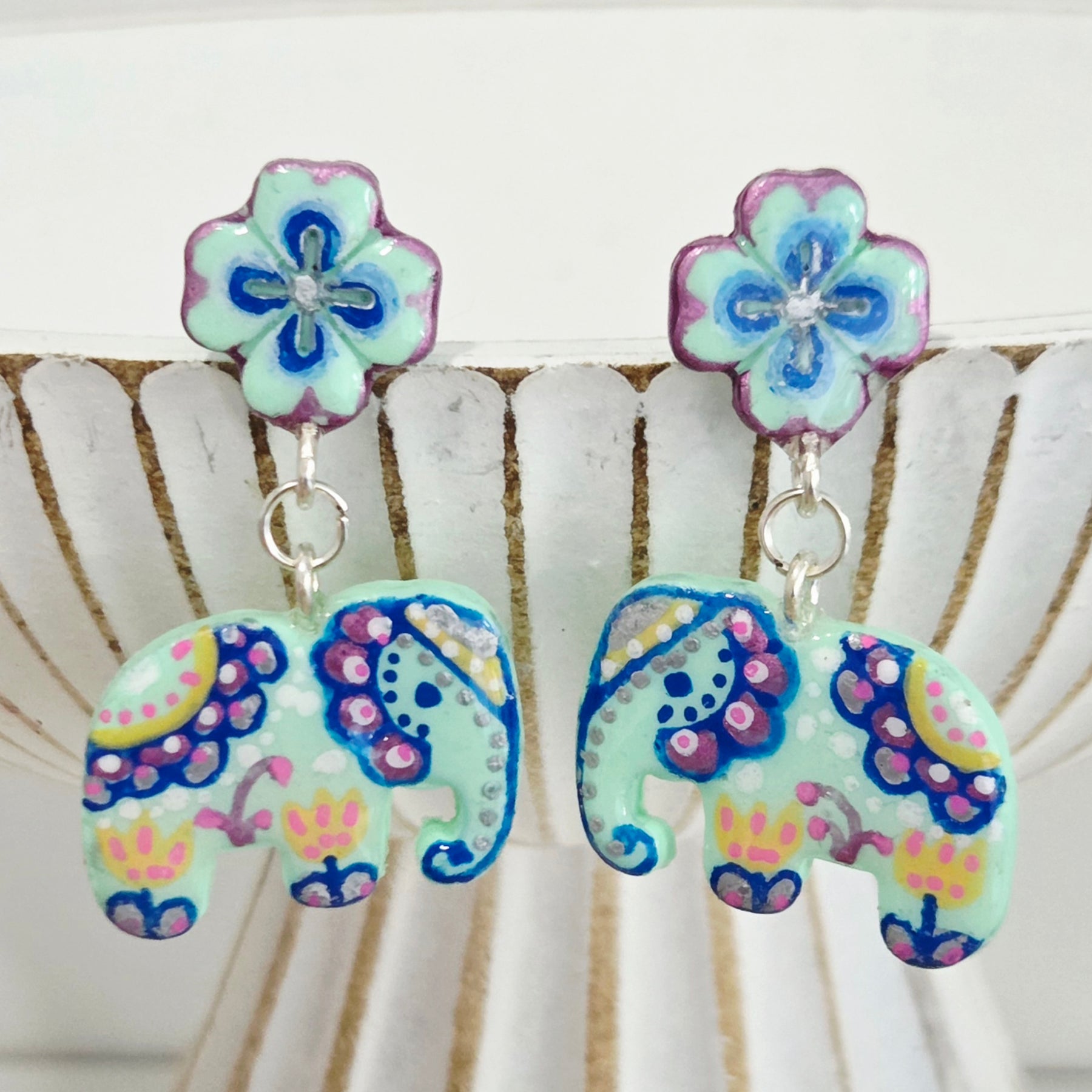 Little Lucky Elephant Earrings