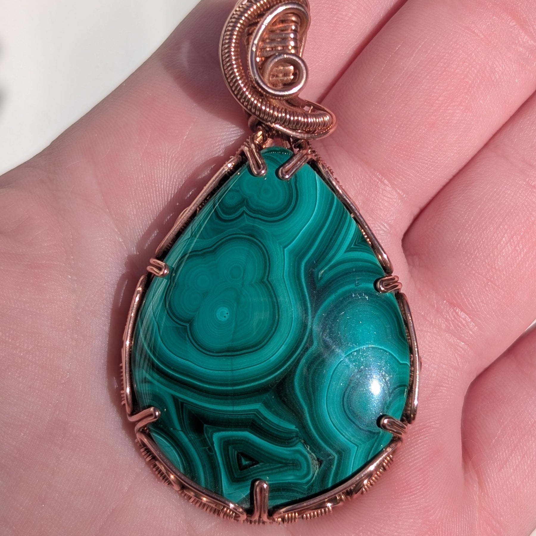 Ephesus - Malachite in Copper
