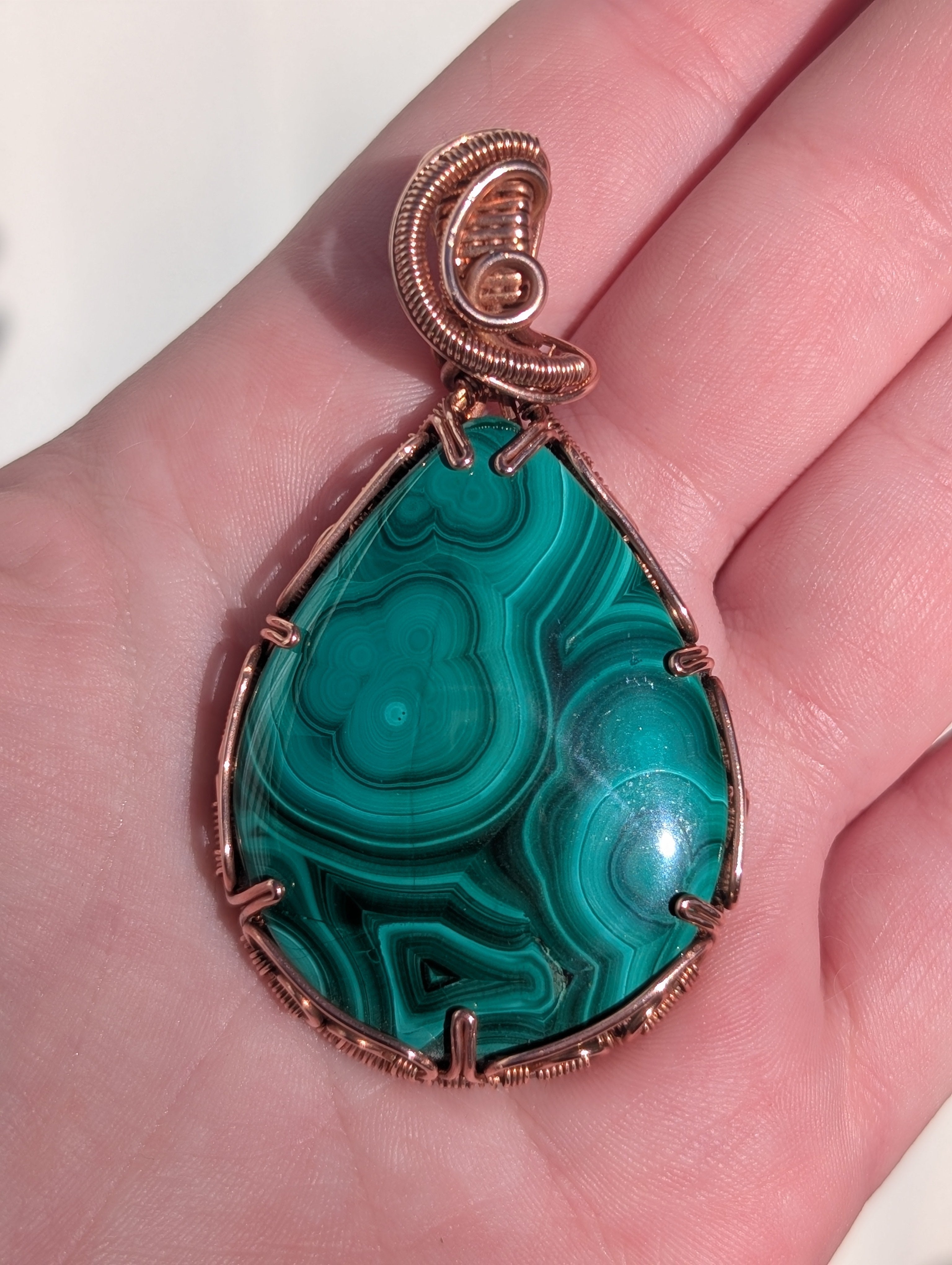 Ephesus - Malachite in Copper