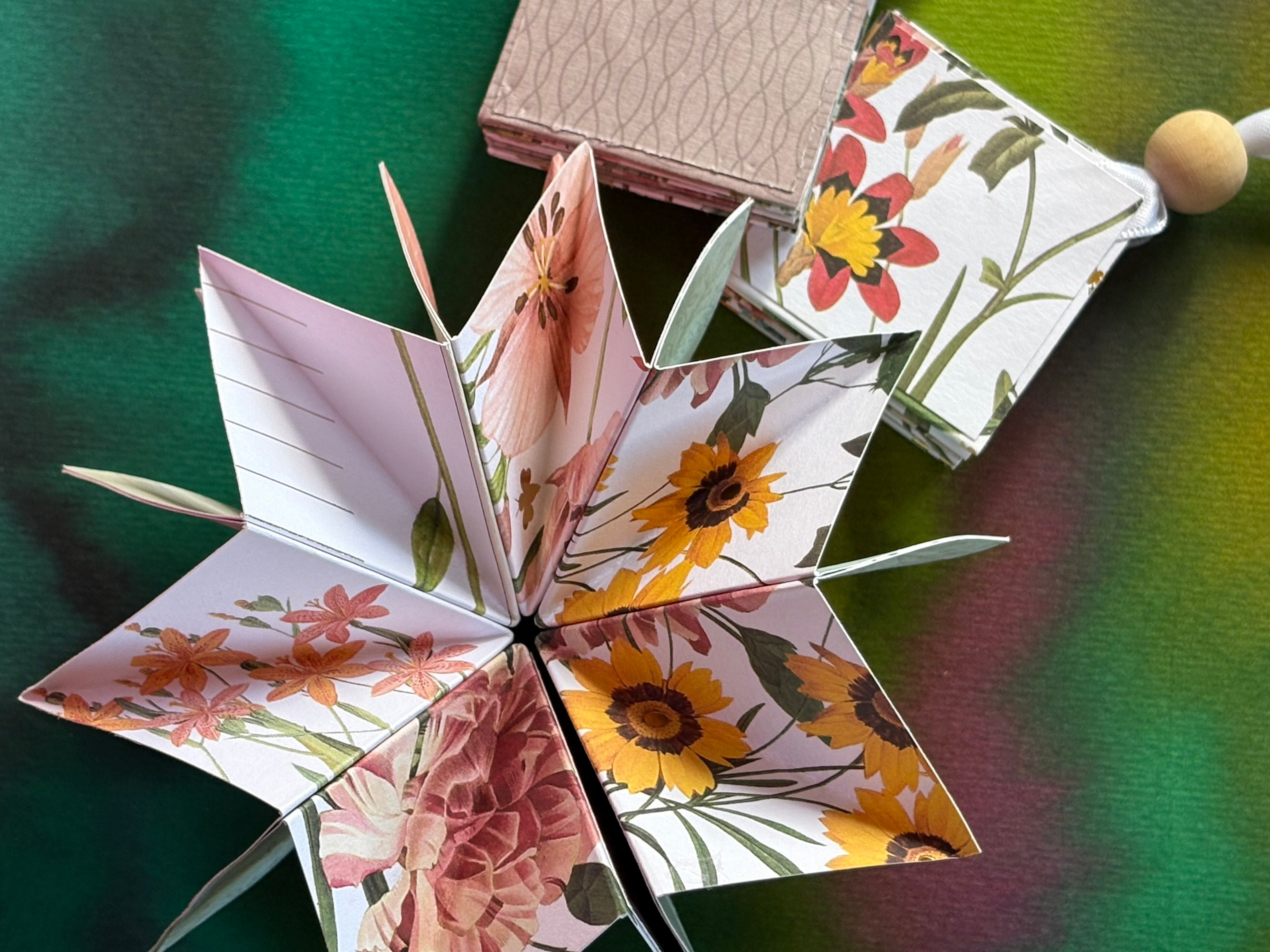 Foldout Pocket Paper Stars, set of 2