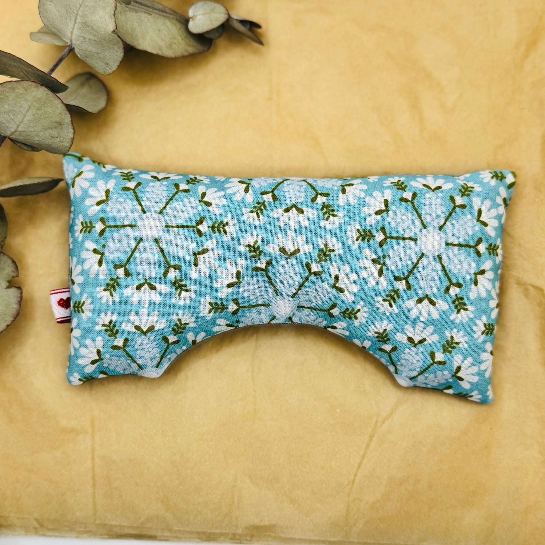 New Range - Organic Linseed OR Rice Eye Pillows with Option to add Organic Tasmanian Lavender