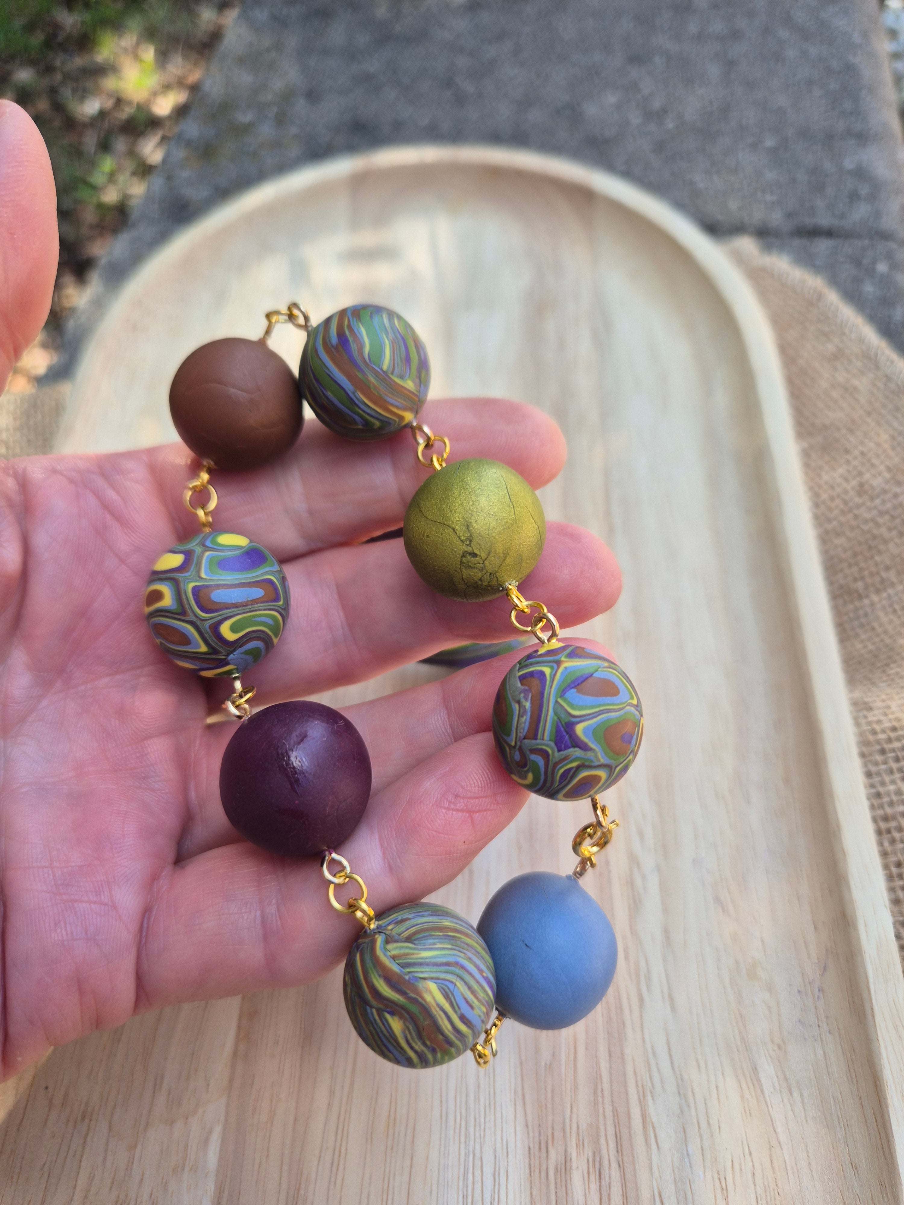 Autumn Vibes Bracelet and Earrings