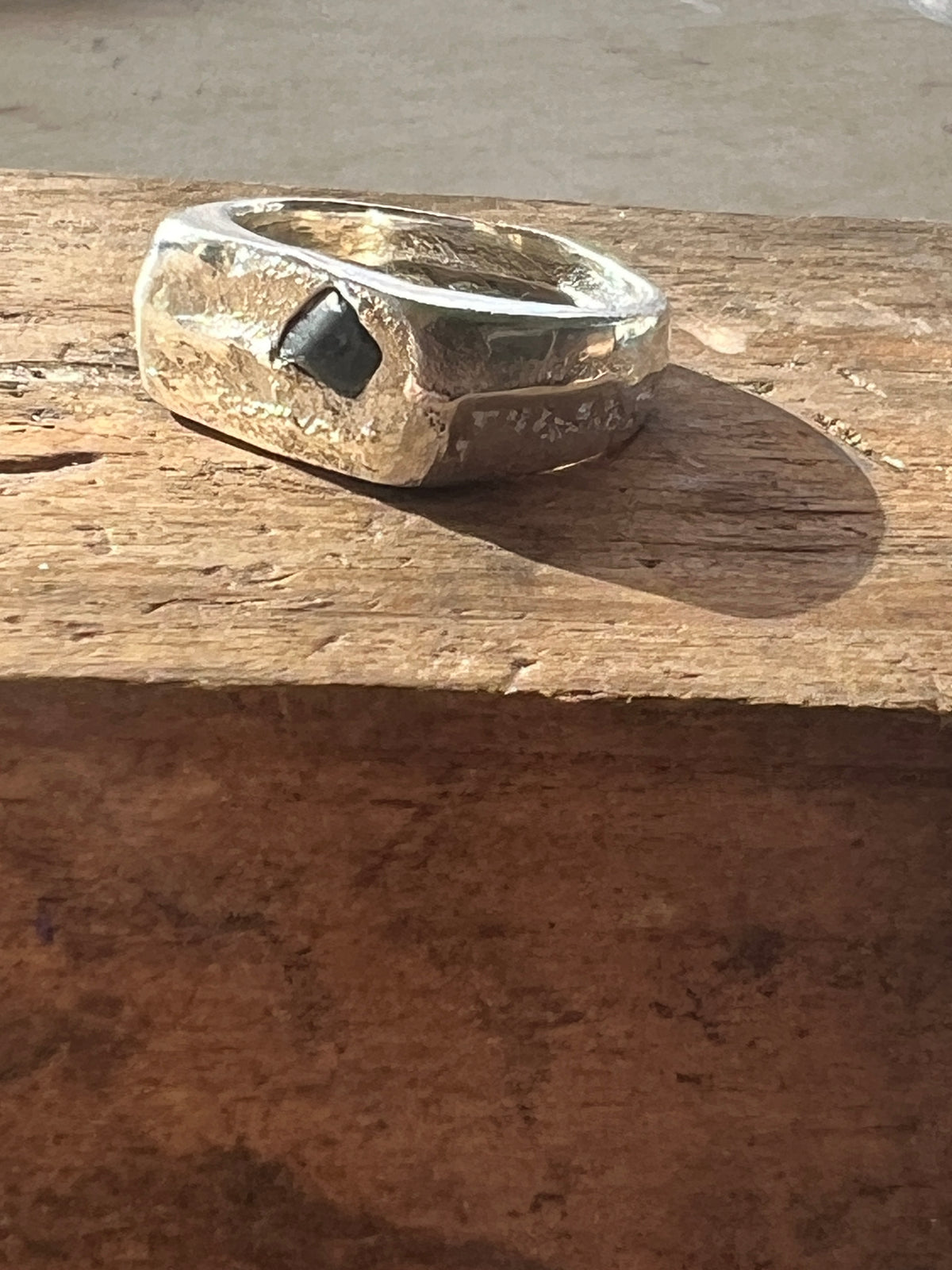 “Mount Wellington” Signet Ring & Sapphire
