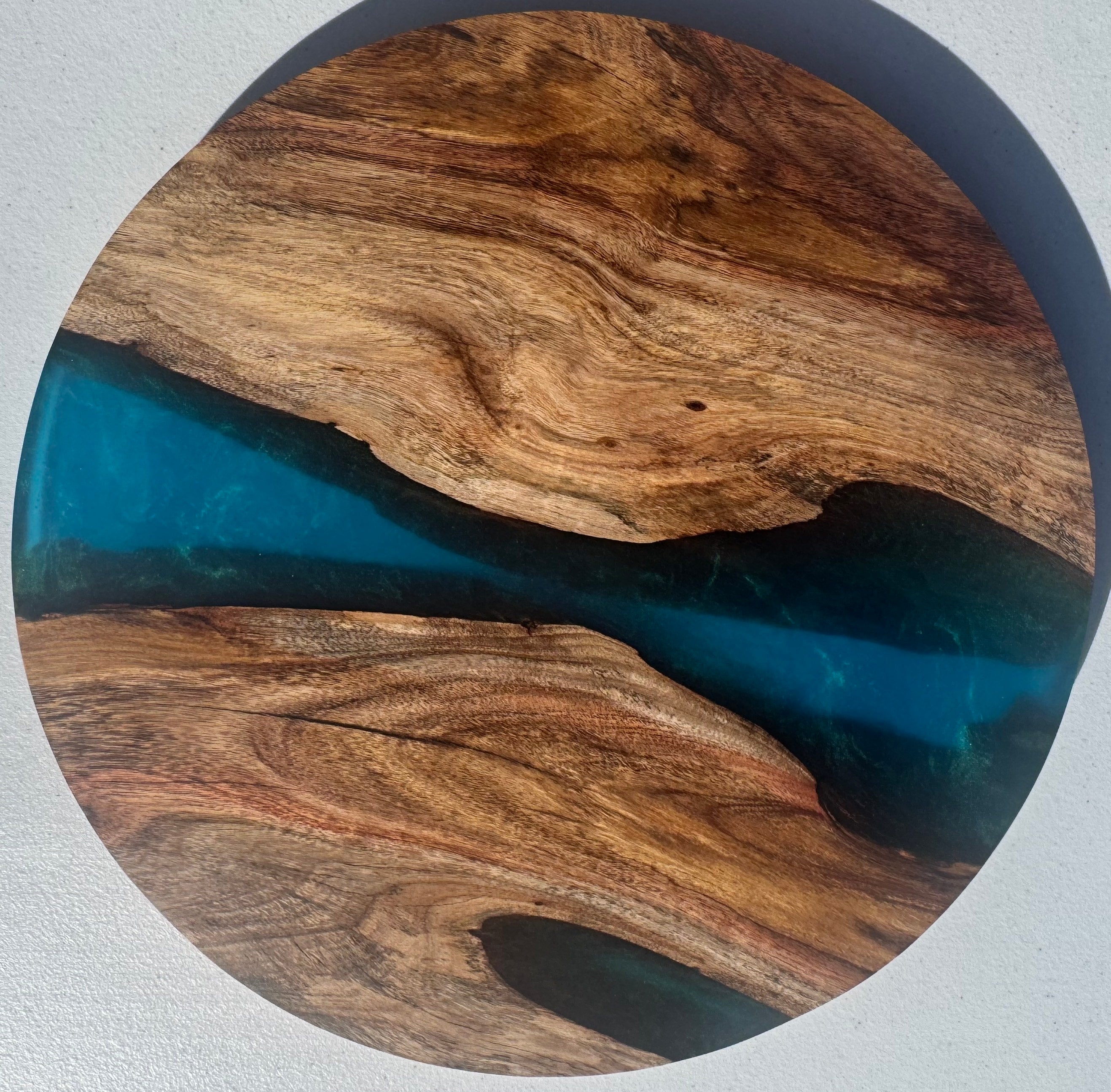 Round Acacia Serving Board or Lazy Susan