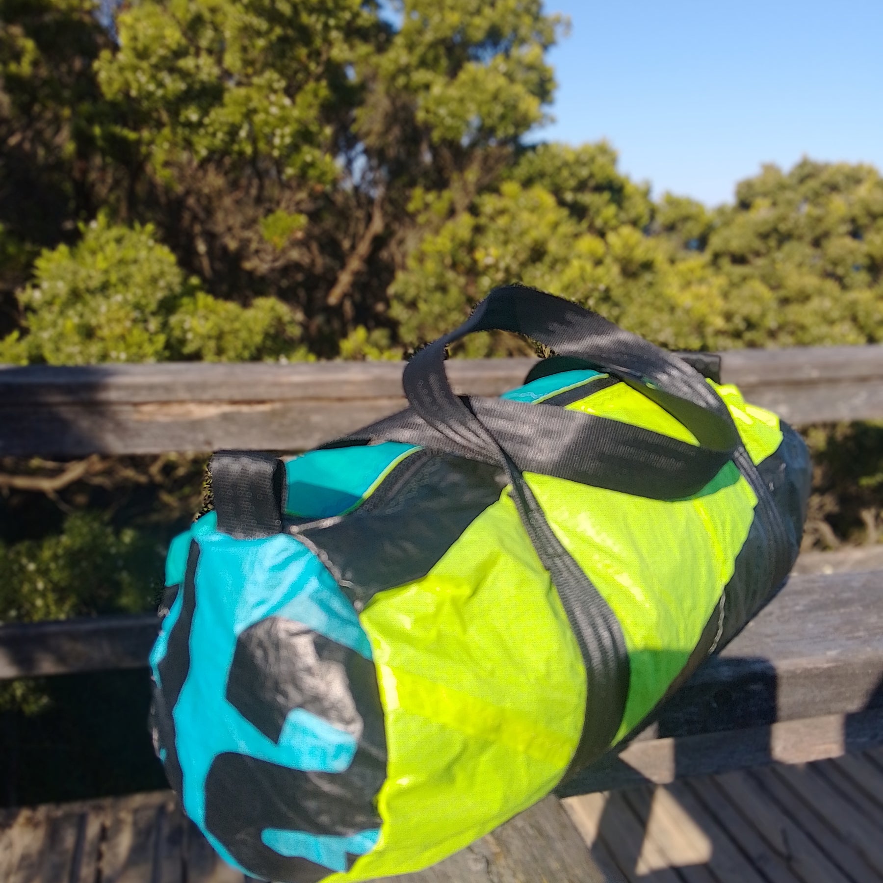Recycled Naish Surf Kite Duffle Bag