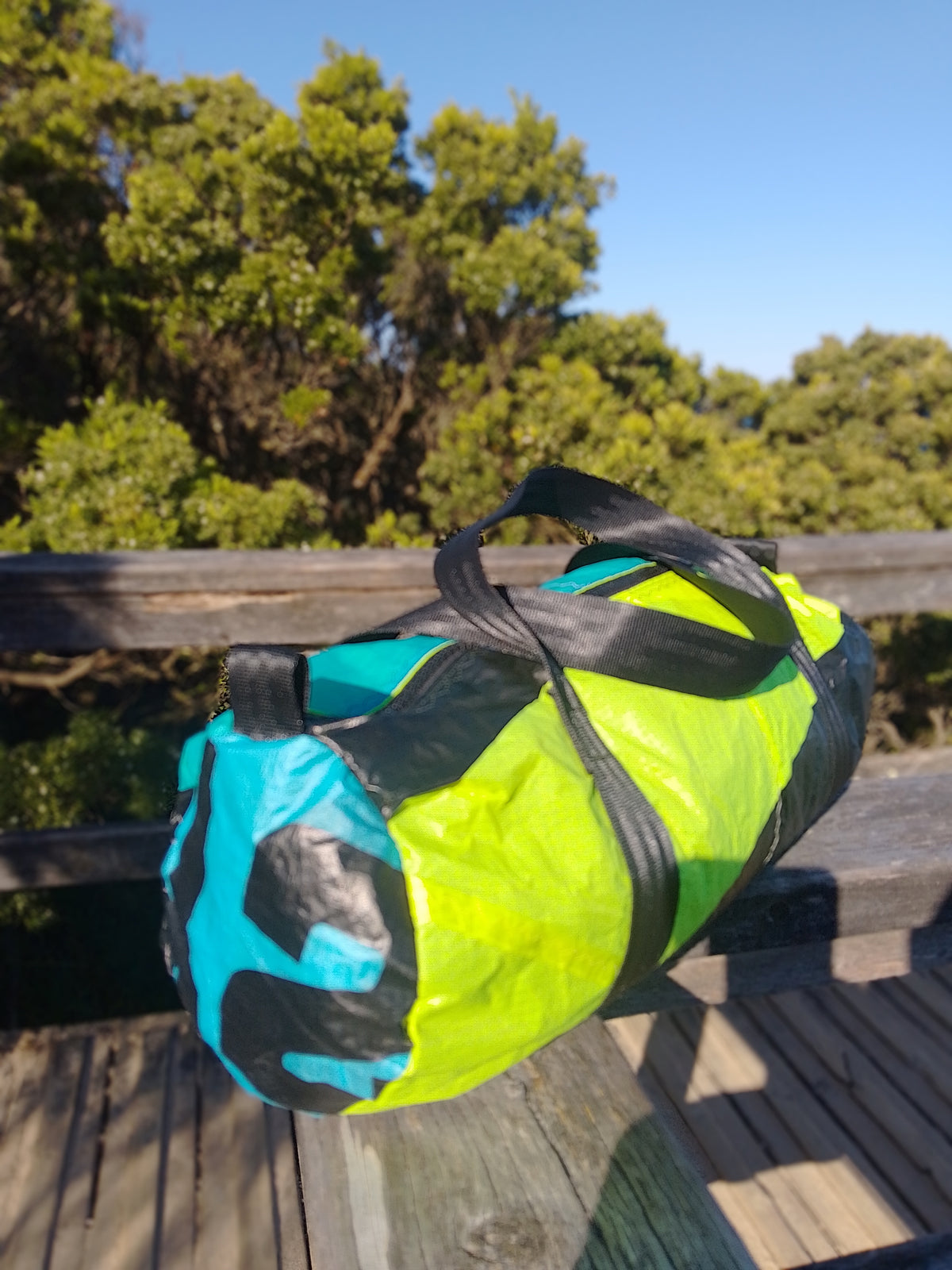 Recycled Naish Surf Kite Duffle Bag