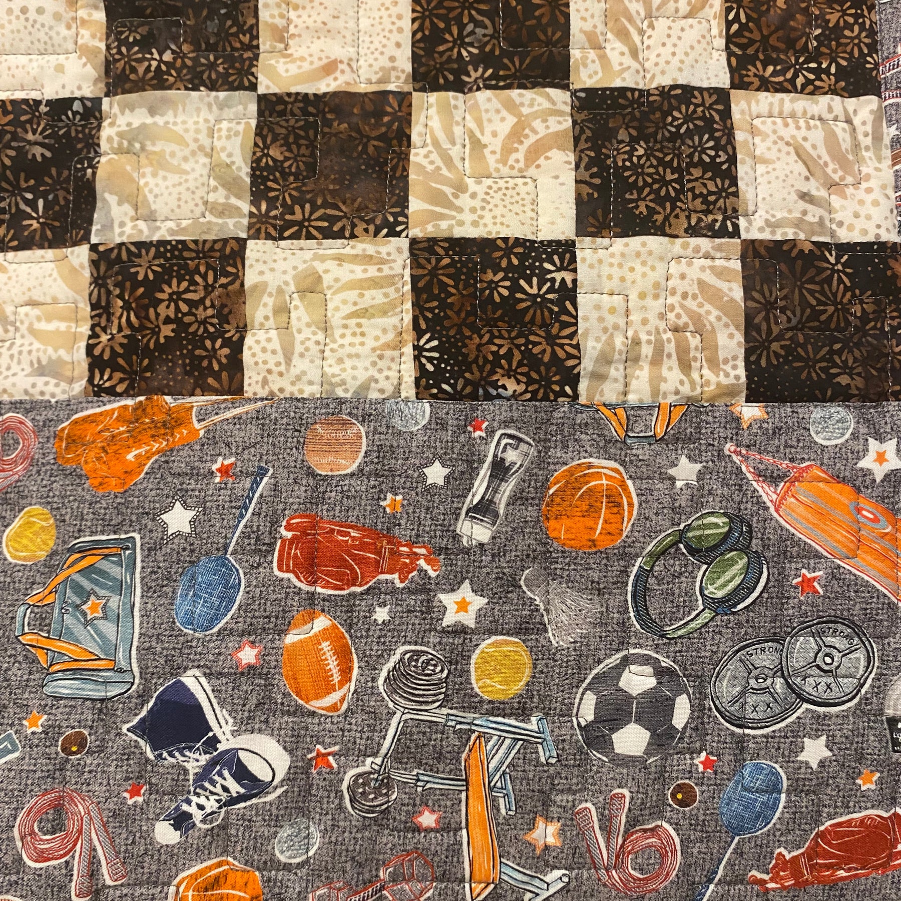 Man Cave - Masculine Double Bed or King Single Quilt