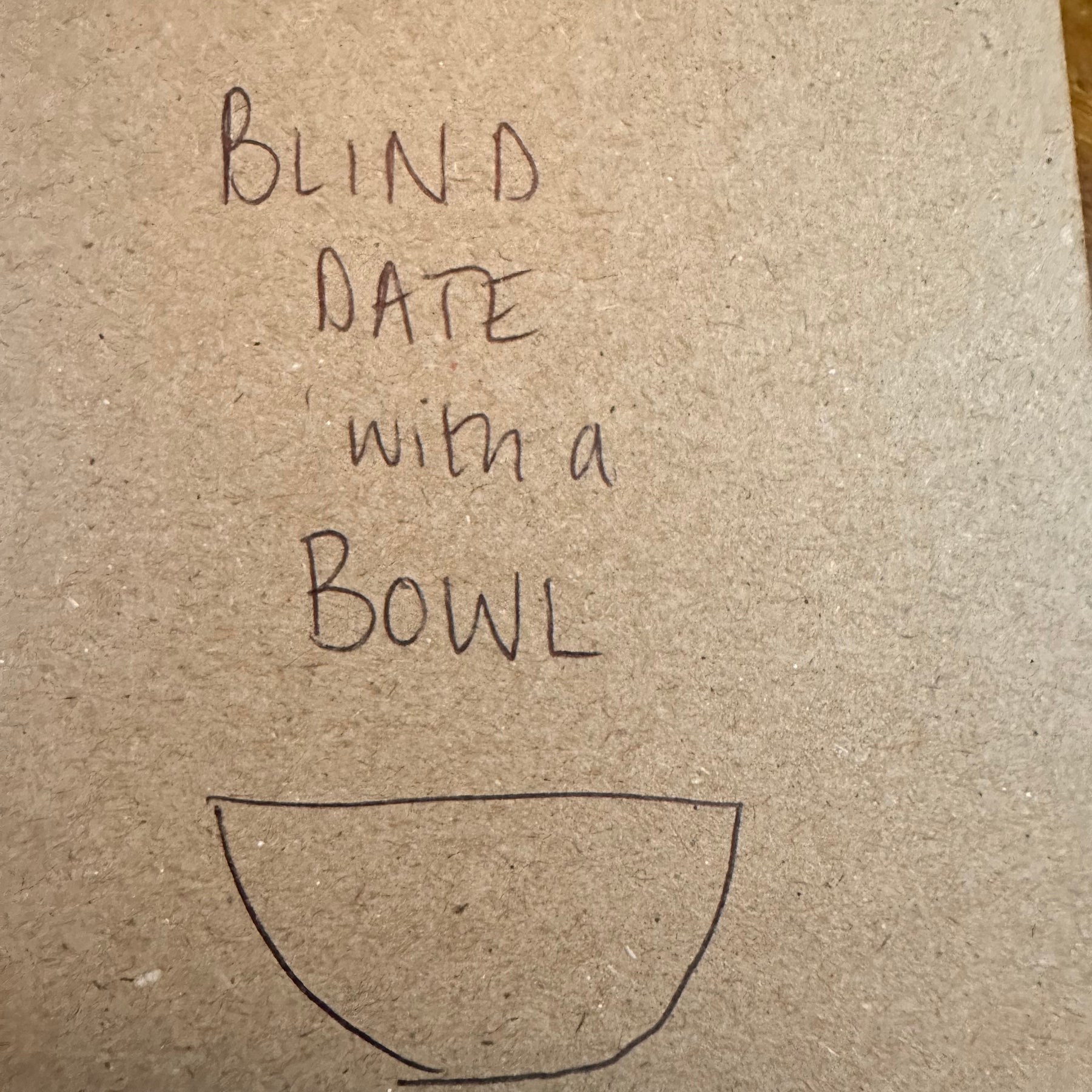 Blind Date with a Bowl - Handmade Ceramic Mystery Bowl