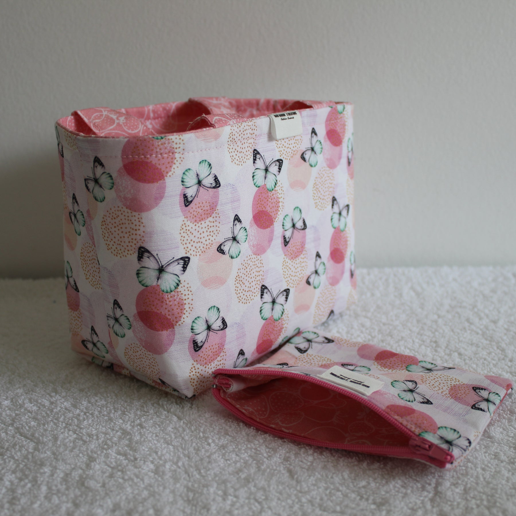 BUTTERFLIES - TINY TOTS TOTE BAG RANGE