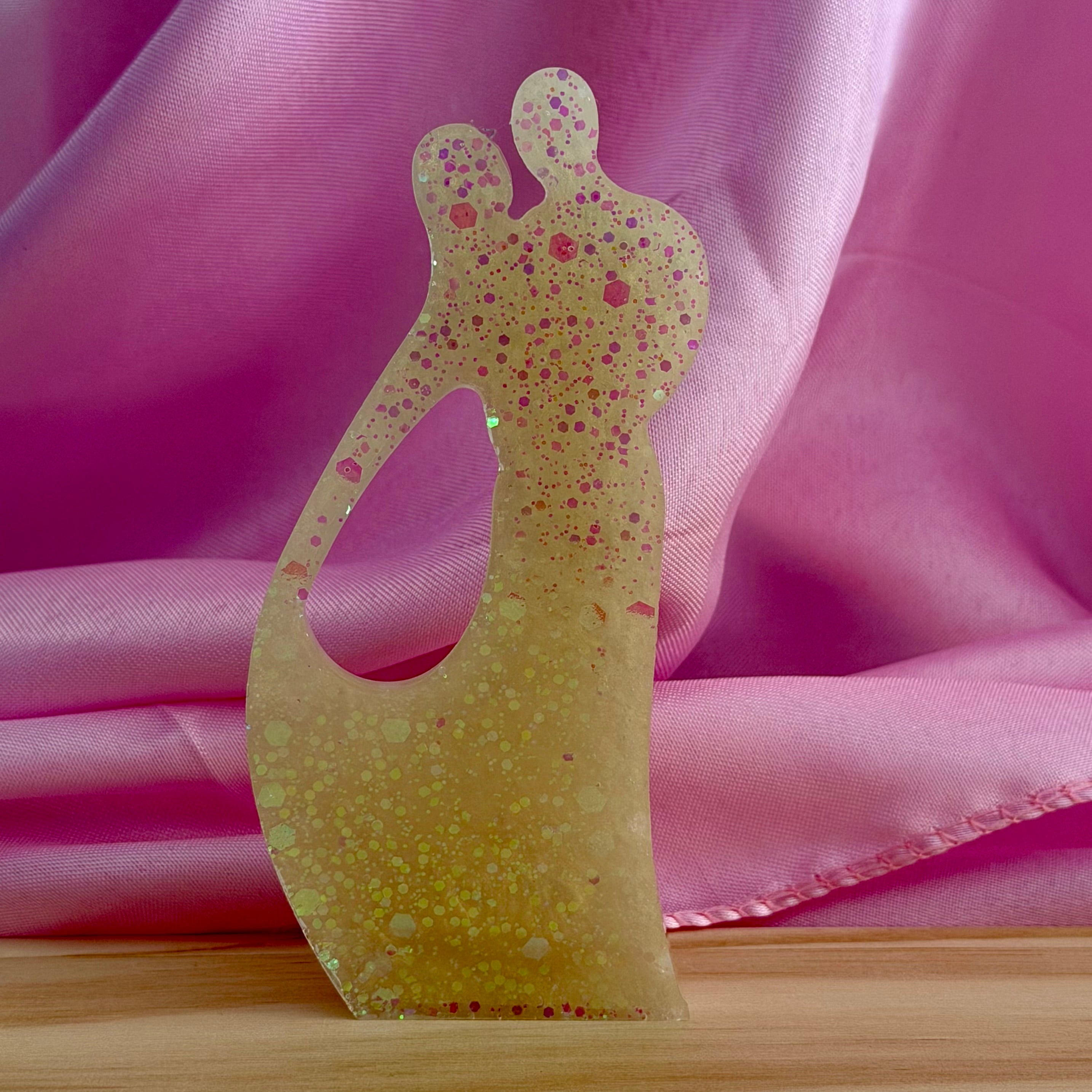 Set Of Three Abstract Couples