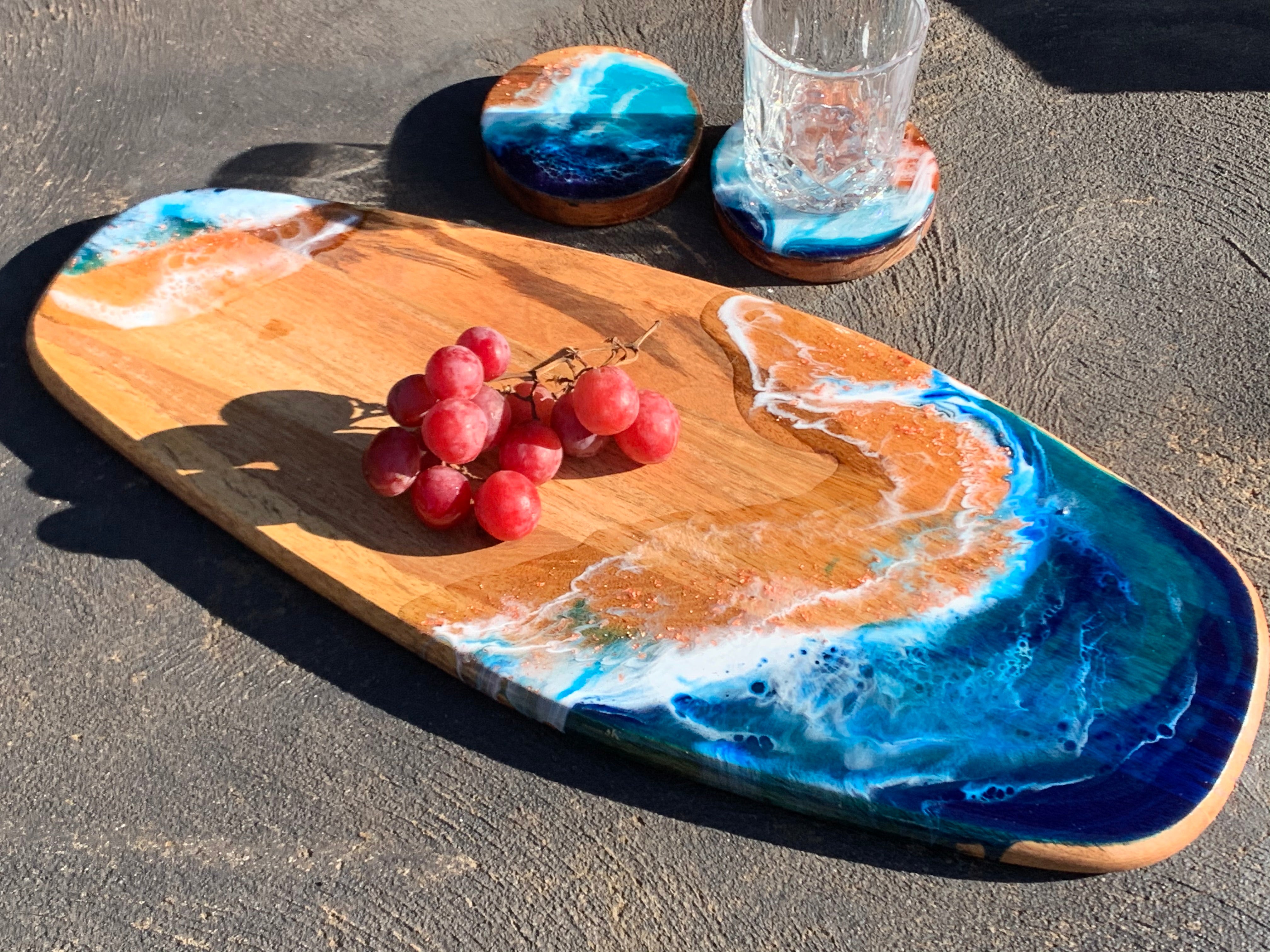 Surf board | ocean board | serving board | charcuterie board | homewares