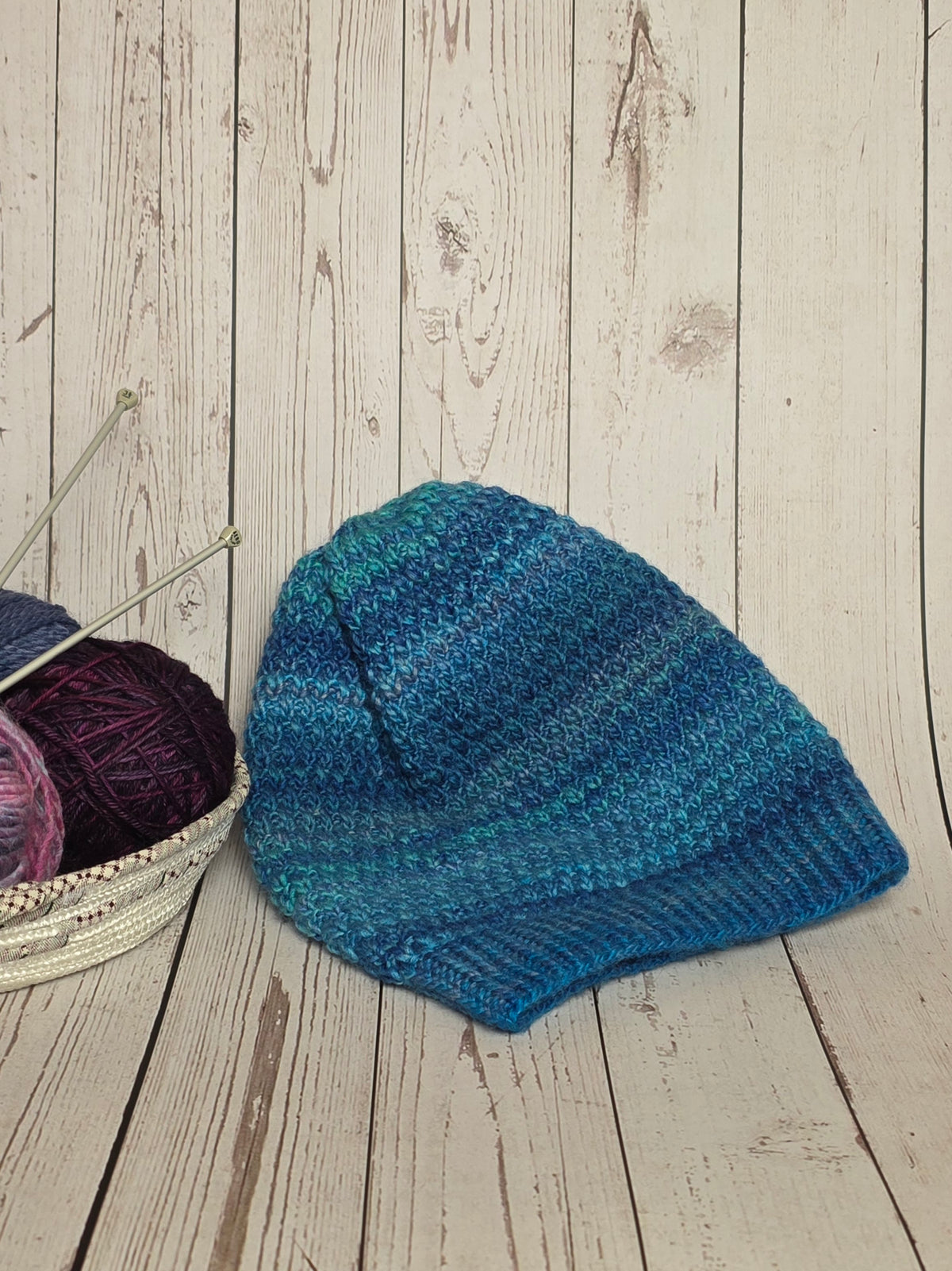 Hand Knitted Slouchy Beanie