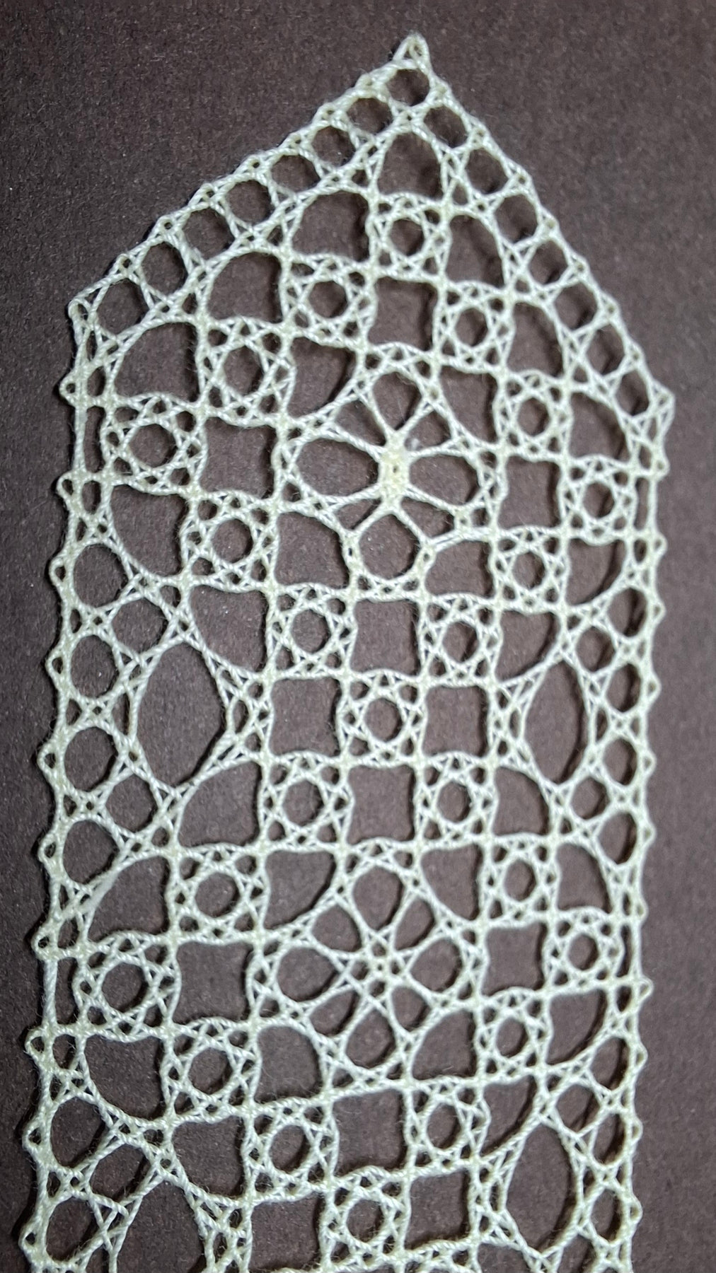 Handmade Lace Bookmark - First Communion, Confirmation & Christening Gift