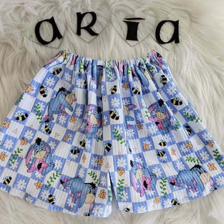 Simple Ribbed Shorts Size 18/24mths