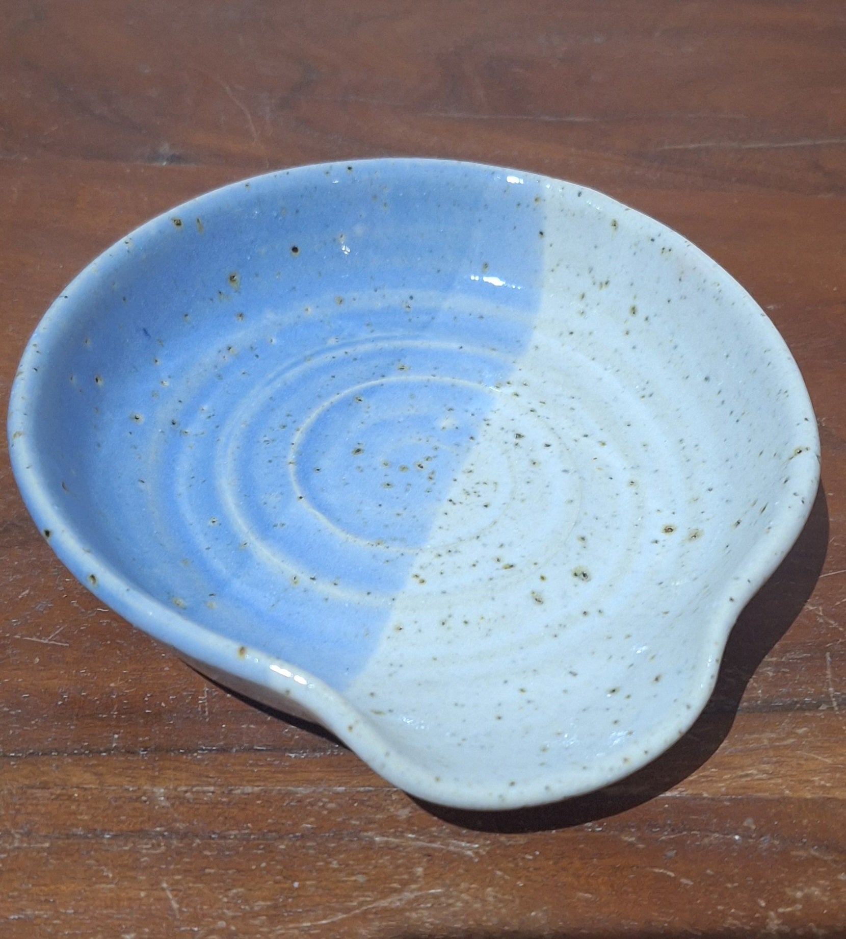 Pottery Spoon Rest