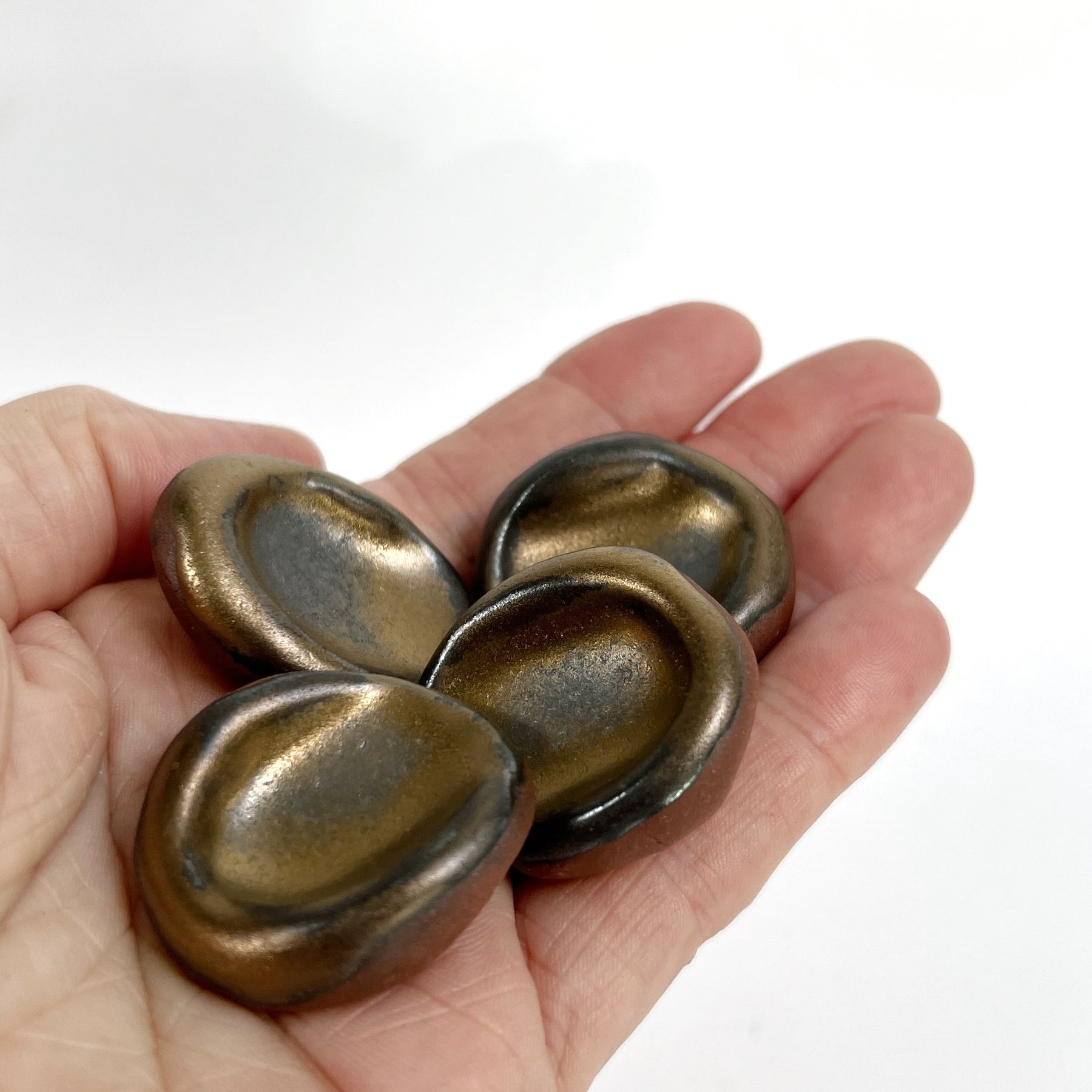 Grounding Stones / Worry Stones in variety of glazes