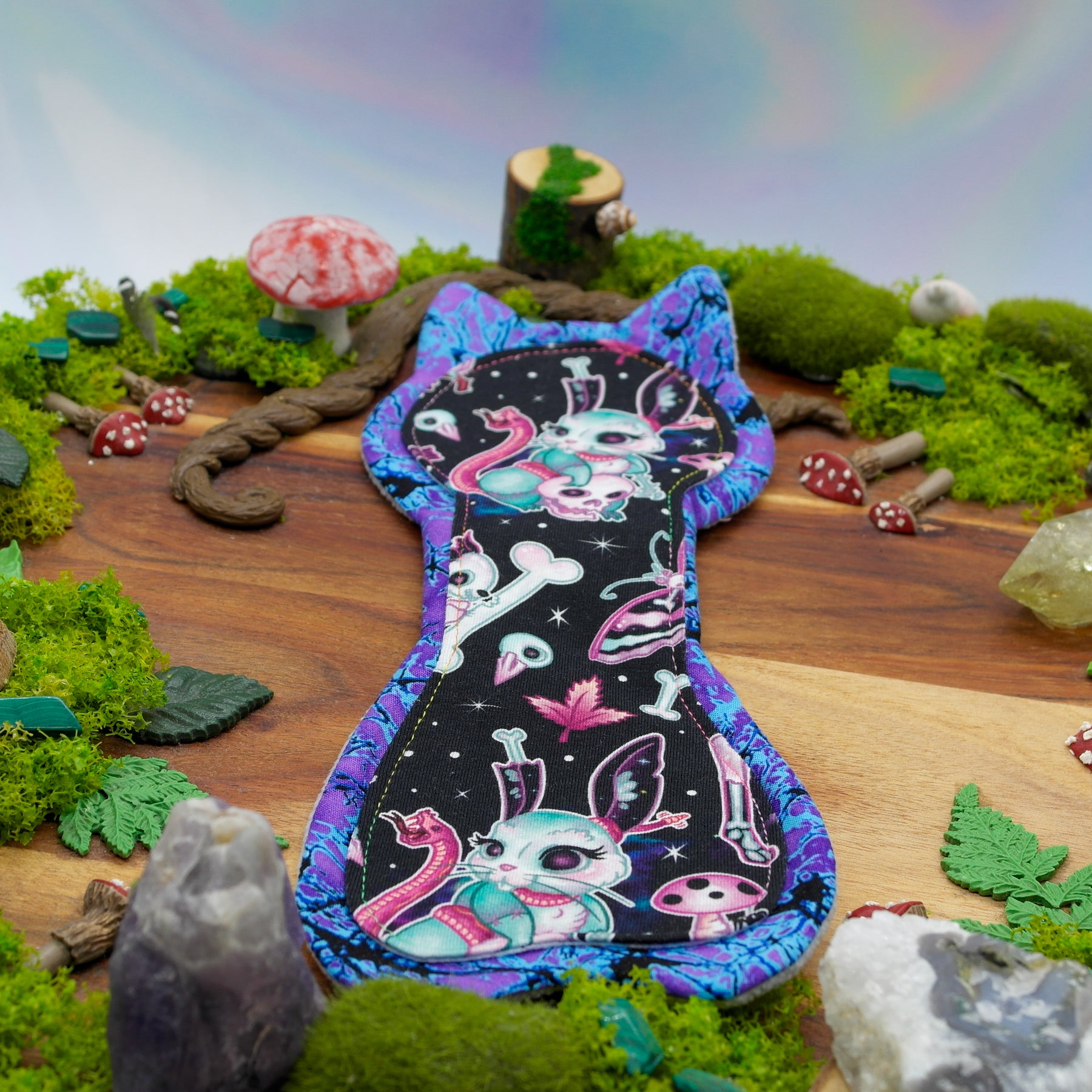 Unique Reusable cloth pad 10" Moderate -Fearless