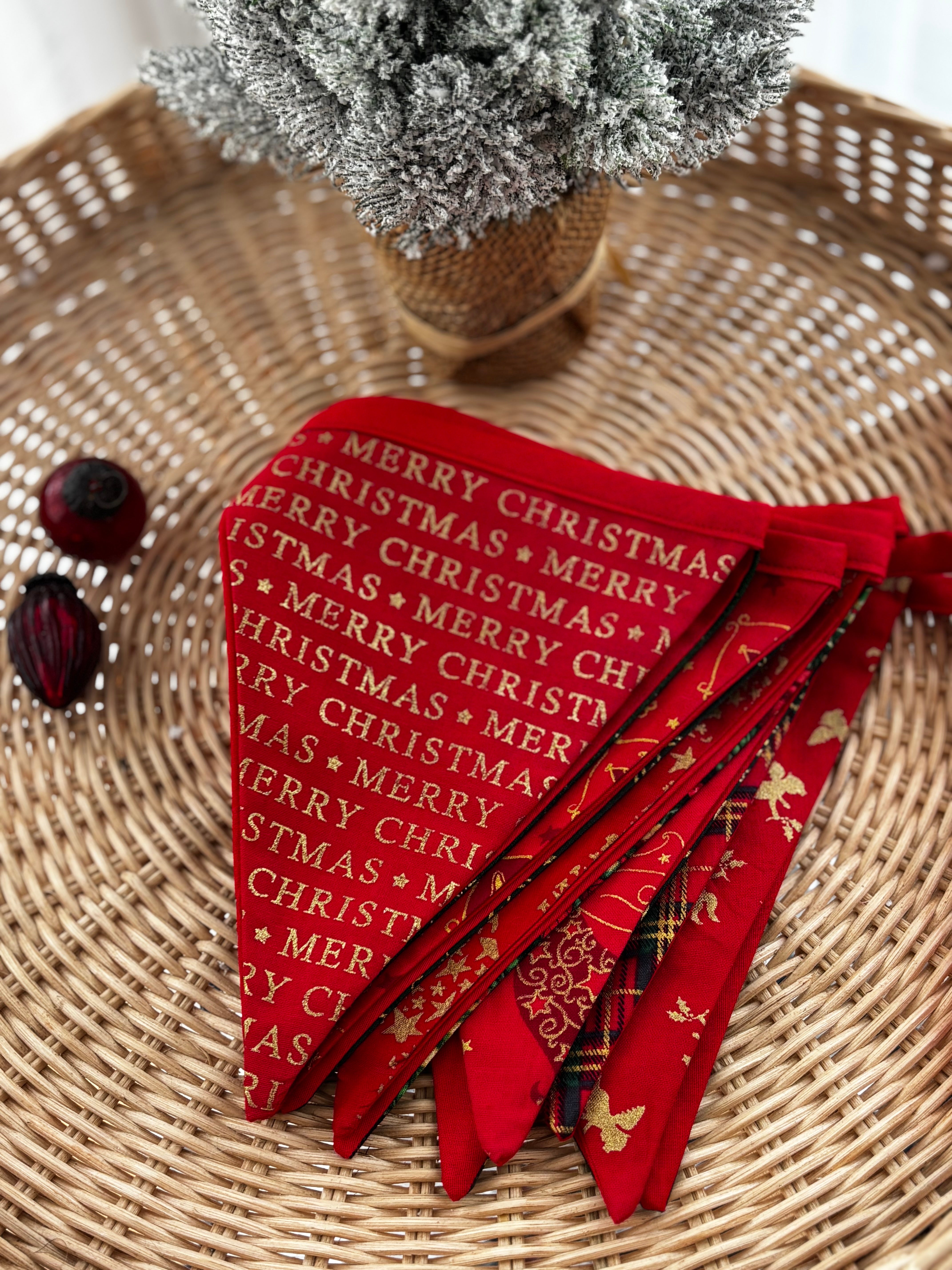 Christmas Bunting Keepsake