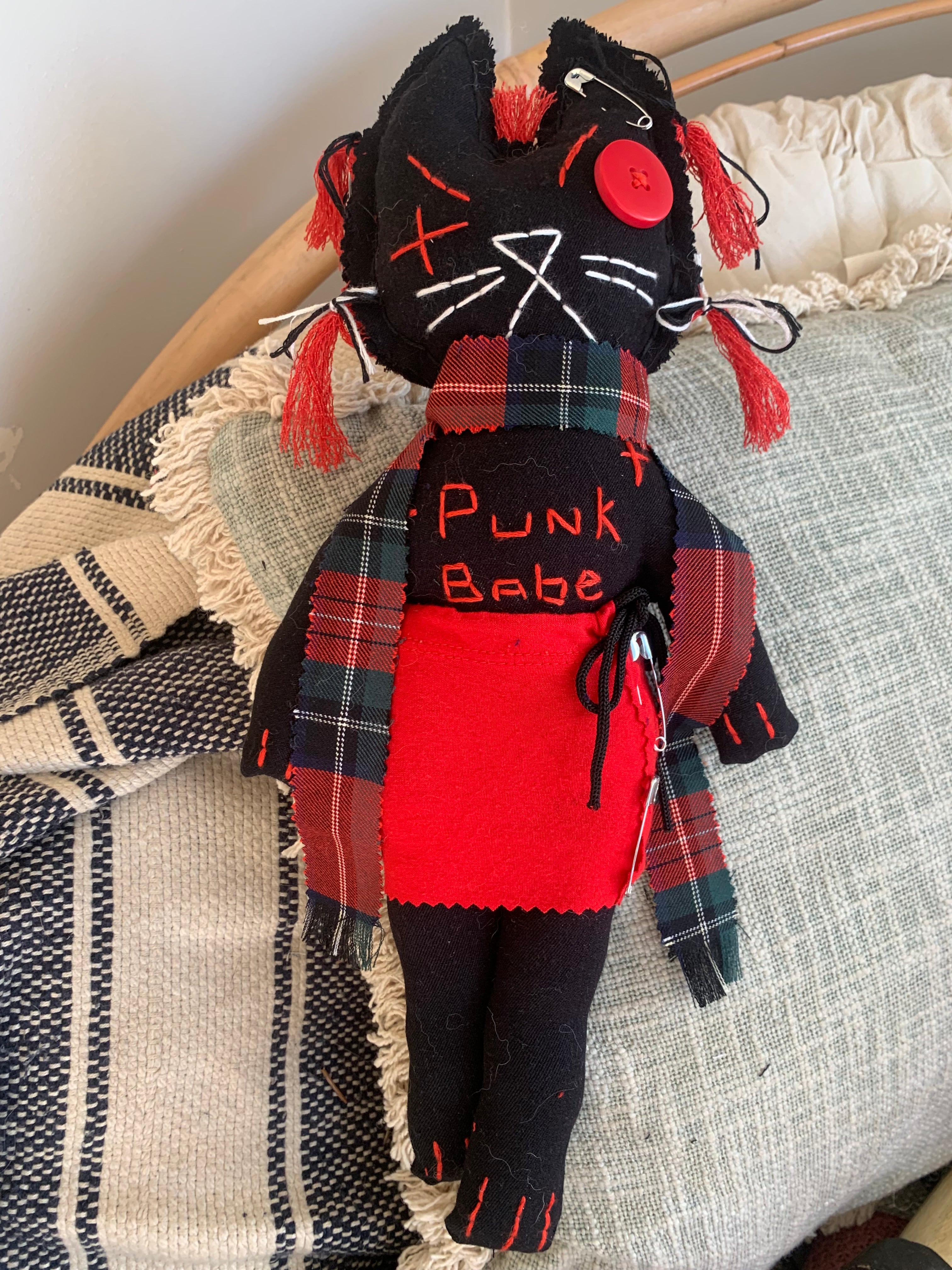 Punk Baby Handmade Recycled Fabric