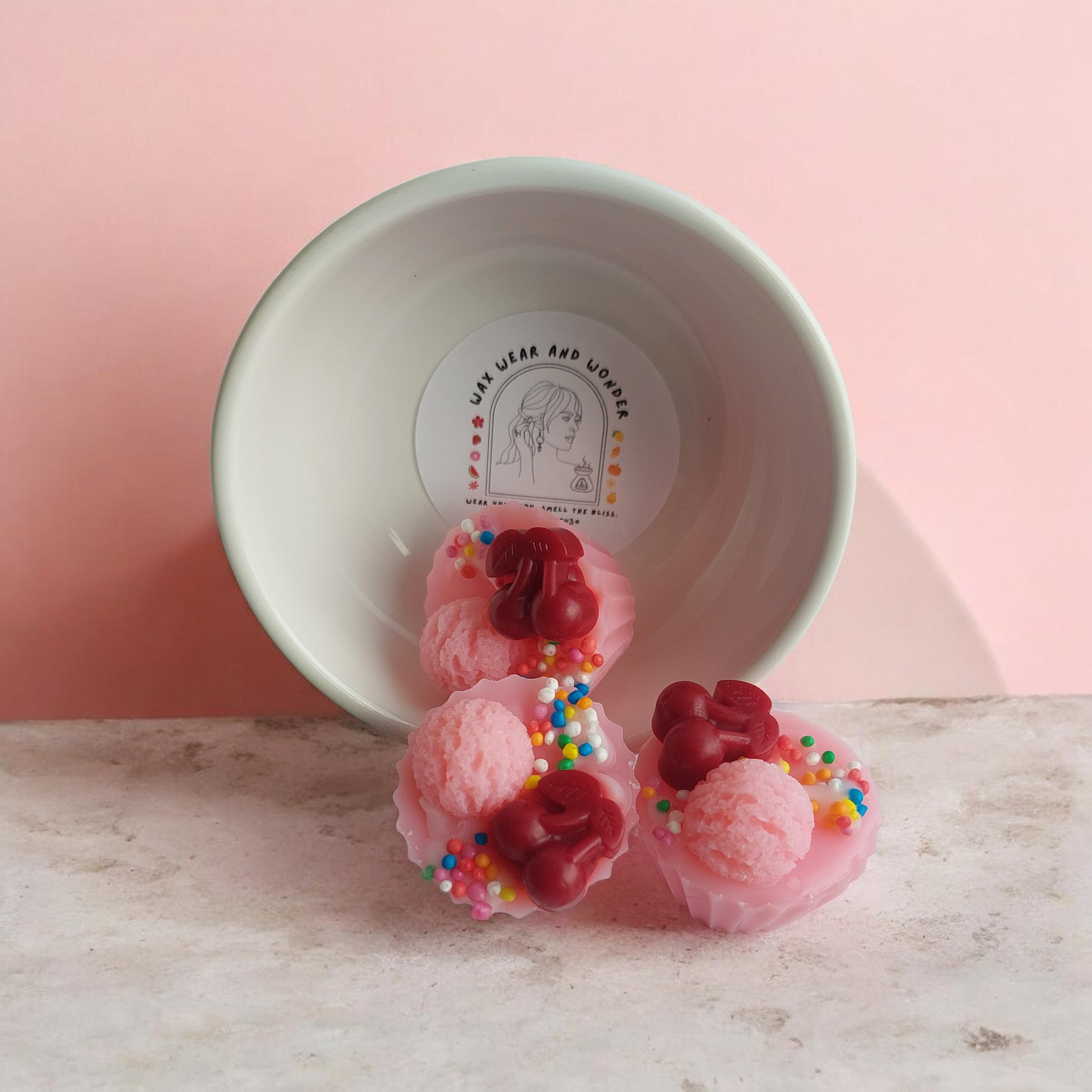 Scented Soy Wax Melts - Bliss Bite Trio Mini Cupcake