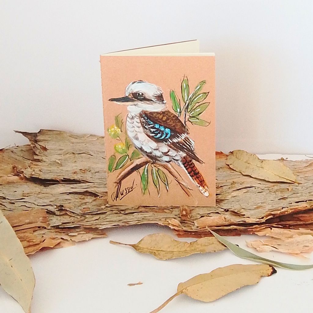Kookaburra Handpainted Pocket Notebooks