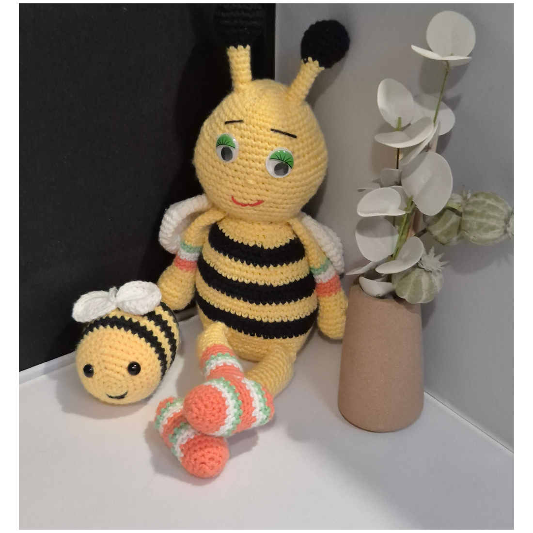 Crochet 'Bee Doll' Girl Amigurumi